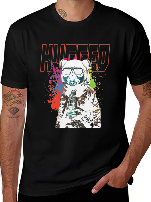 Hugged Bear T-Shirt - Streetwear Style
