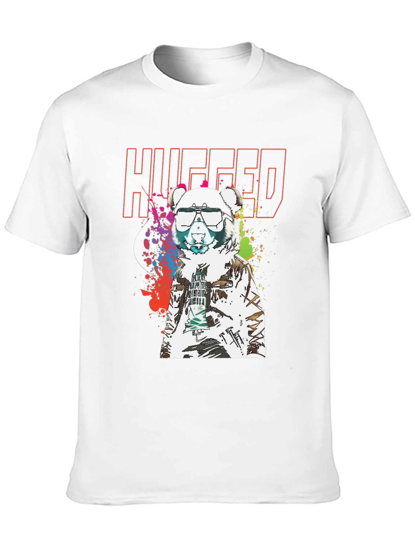 Hugged Bear T-Shirt - Streetwear Style