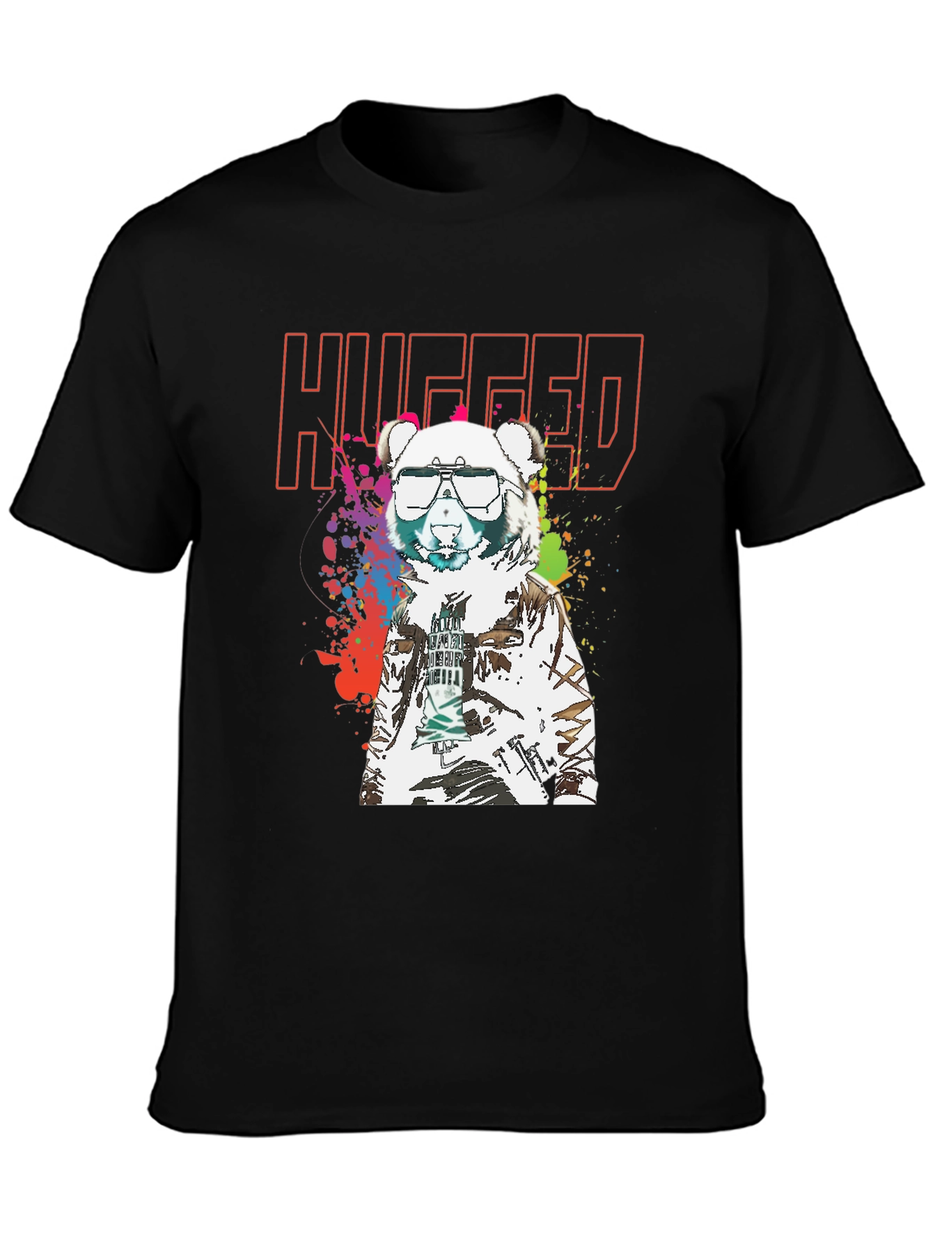 Hugged Bear T-Shirt - Streetwear Style