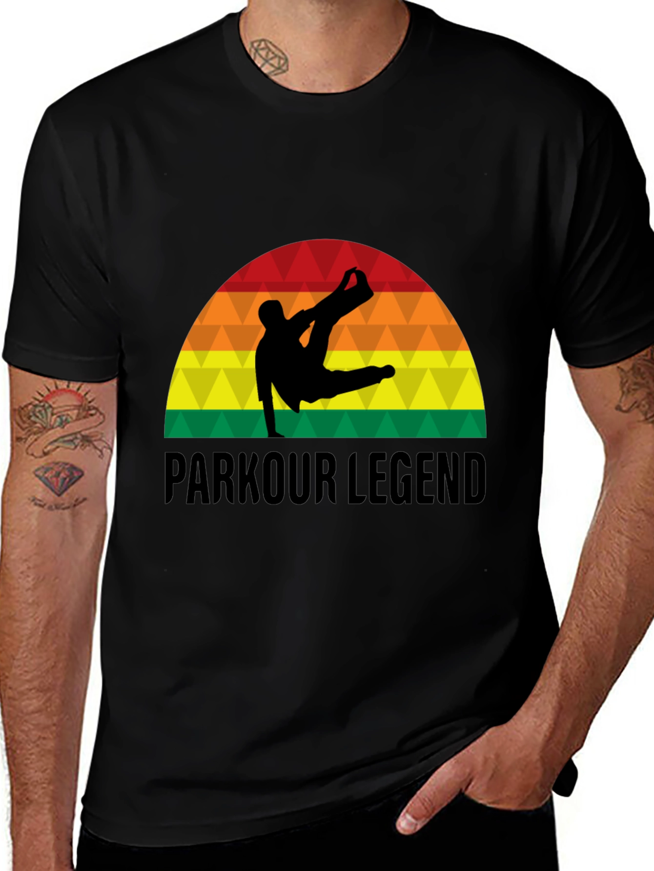 Parkour Legend T-Shirt - Stylish Urban Design