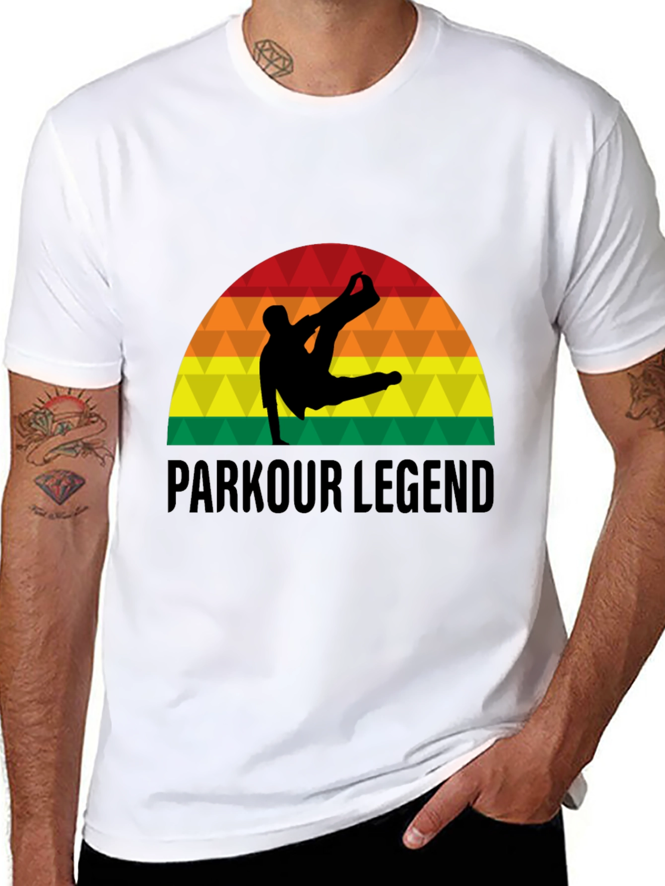 Parkour Legend T-Shirt - Stylish Urban Design