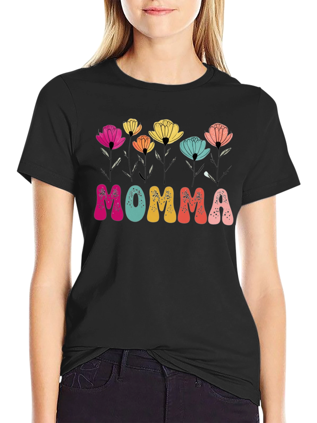 Floral Momma Graphic Tee