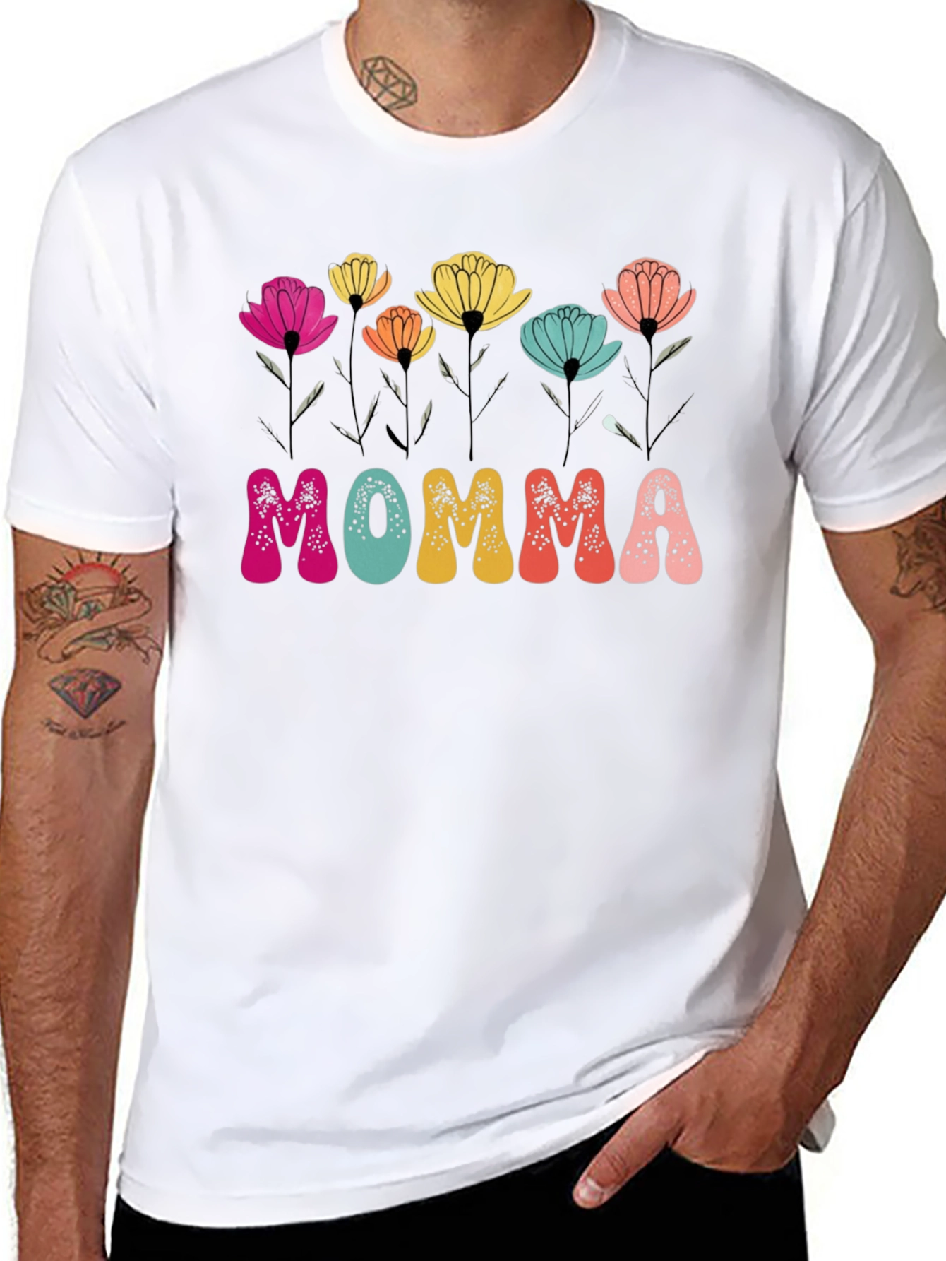 Floral Momma Graphic Tee
