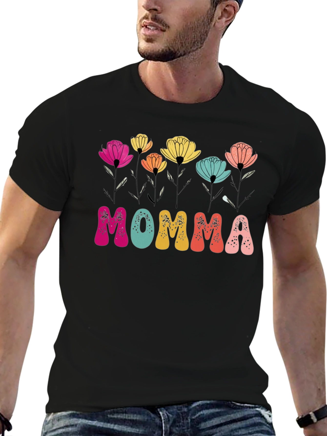 Floral Momma Graphic Tee