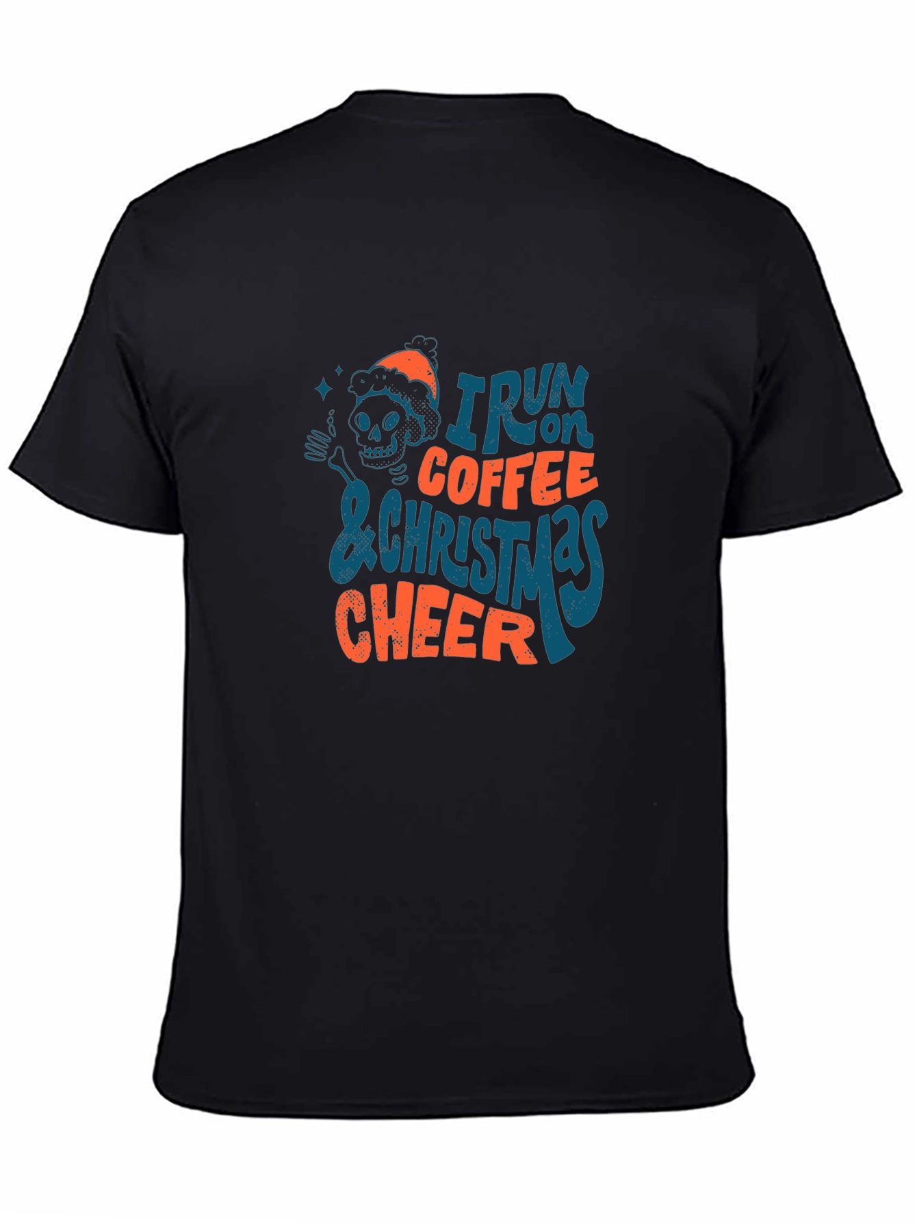 I Run On Coffee & Christmas Cheer T-Shirt