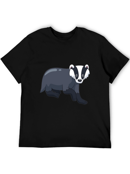 Badger Graphic Tee - Mens Black T-Shirt