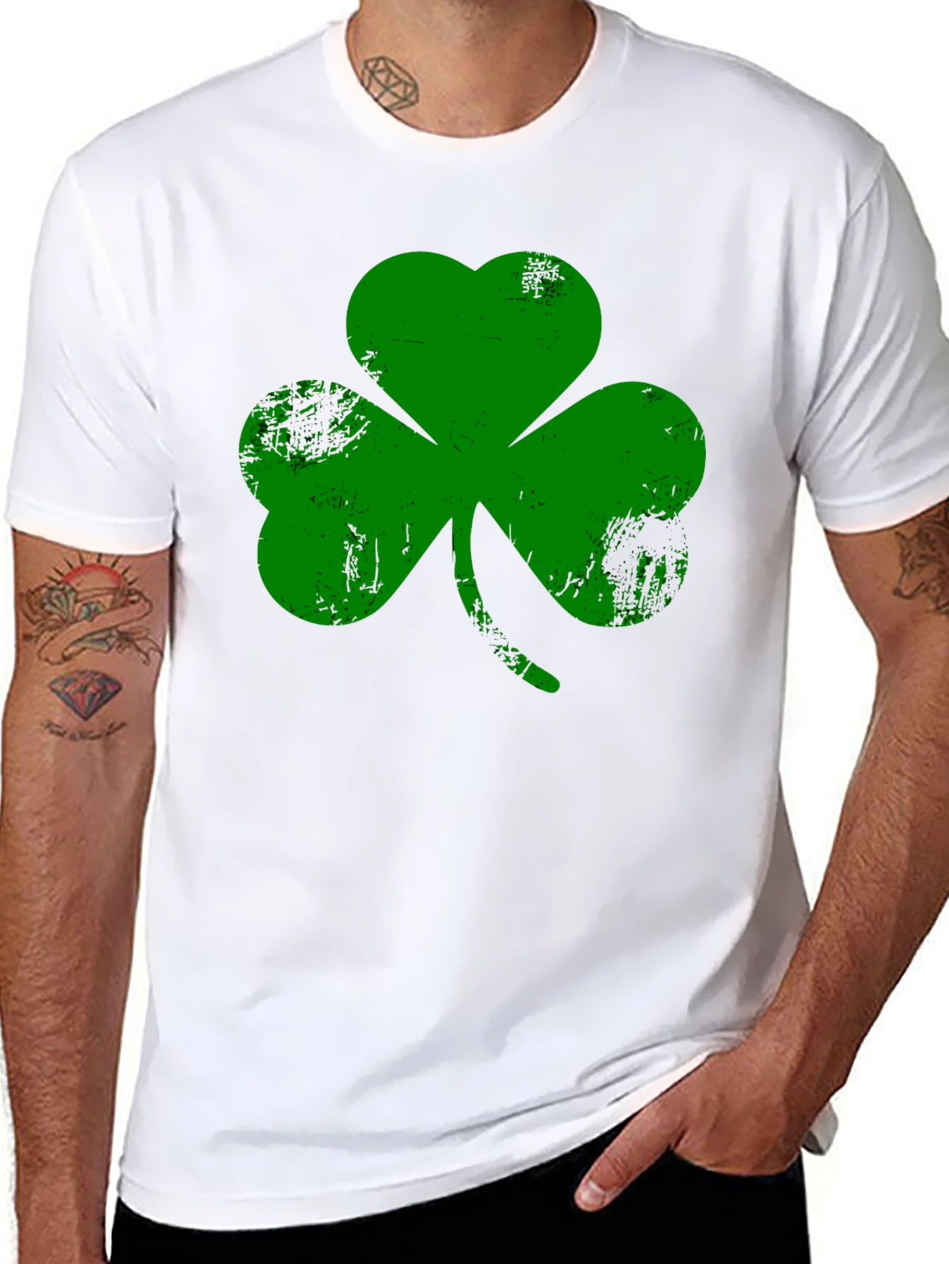 Shamrock Graphic T-Shirt - Lucky Irish Tee