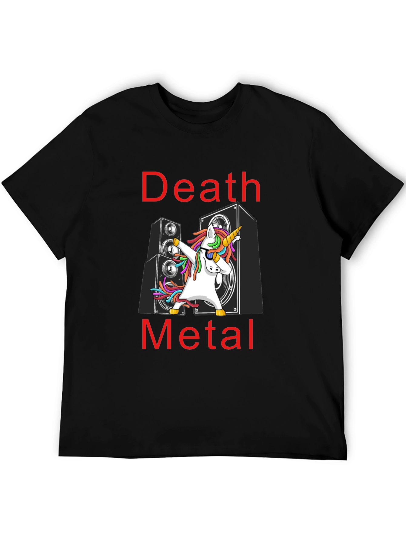 Death Metal Unicorn T-Shirt: Dab Dance