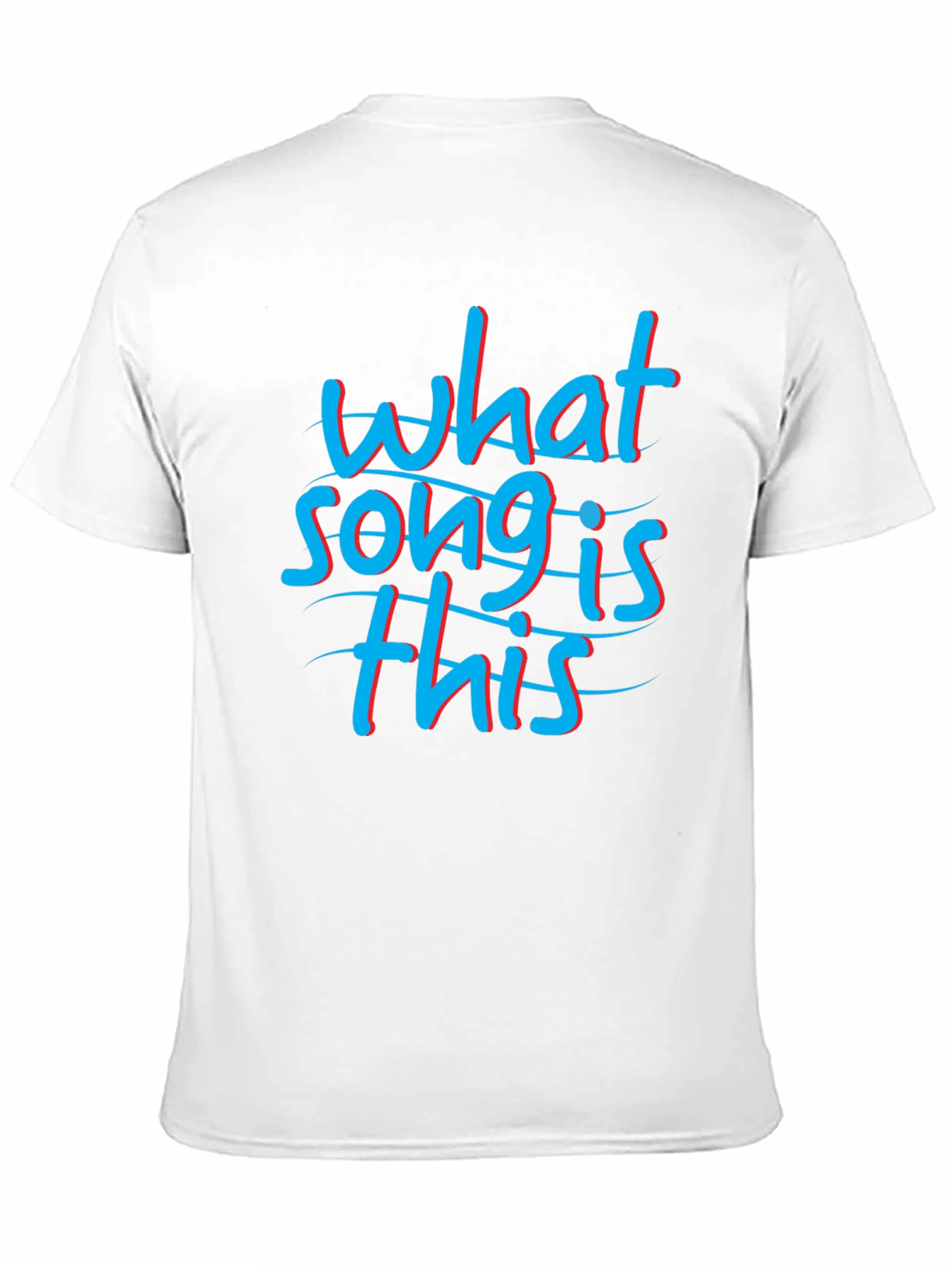 What Song is This Black Graphic Tee Shirt