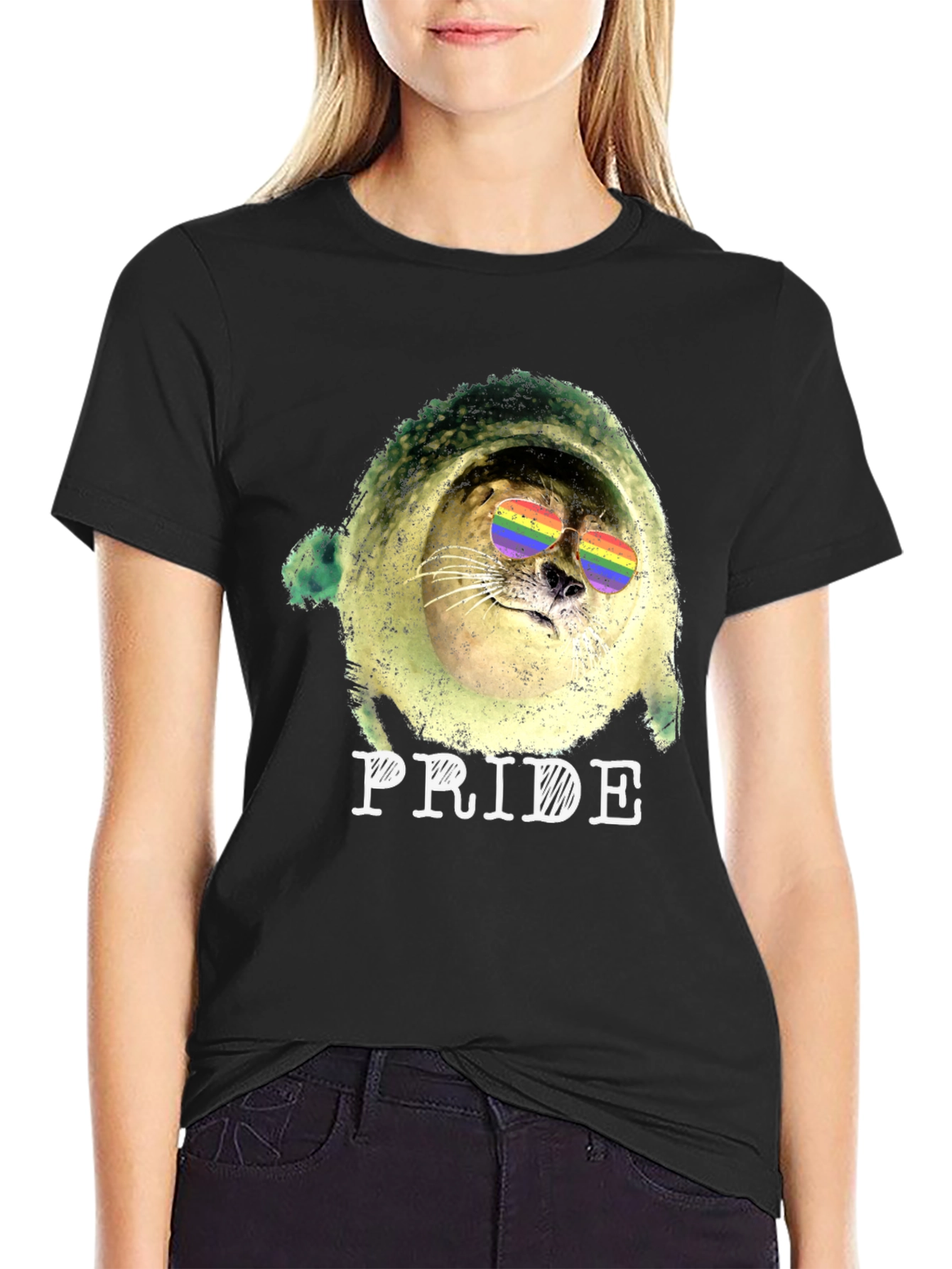Pride Seal T-Shirt - Black