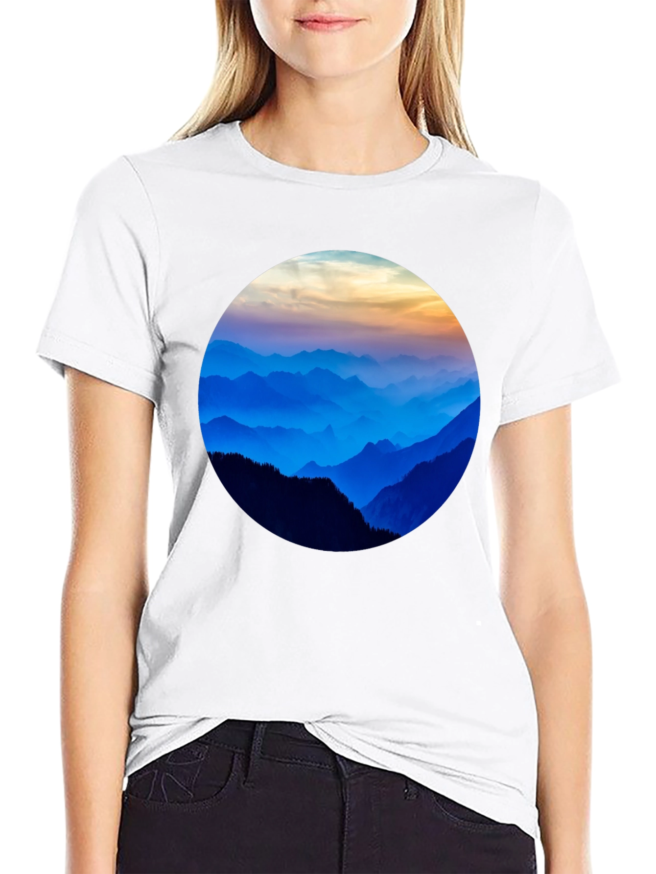 Mountainscape Graphic Tee