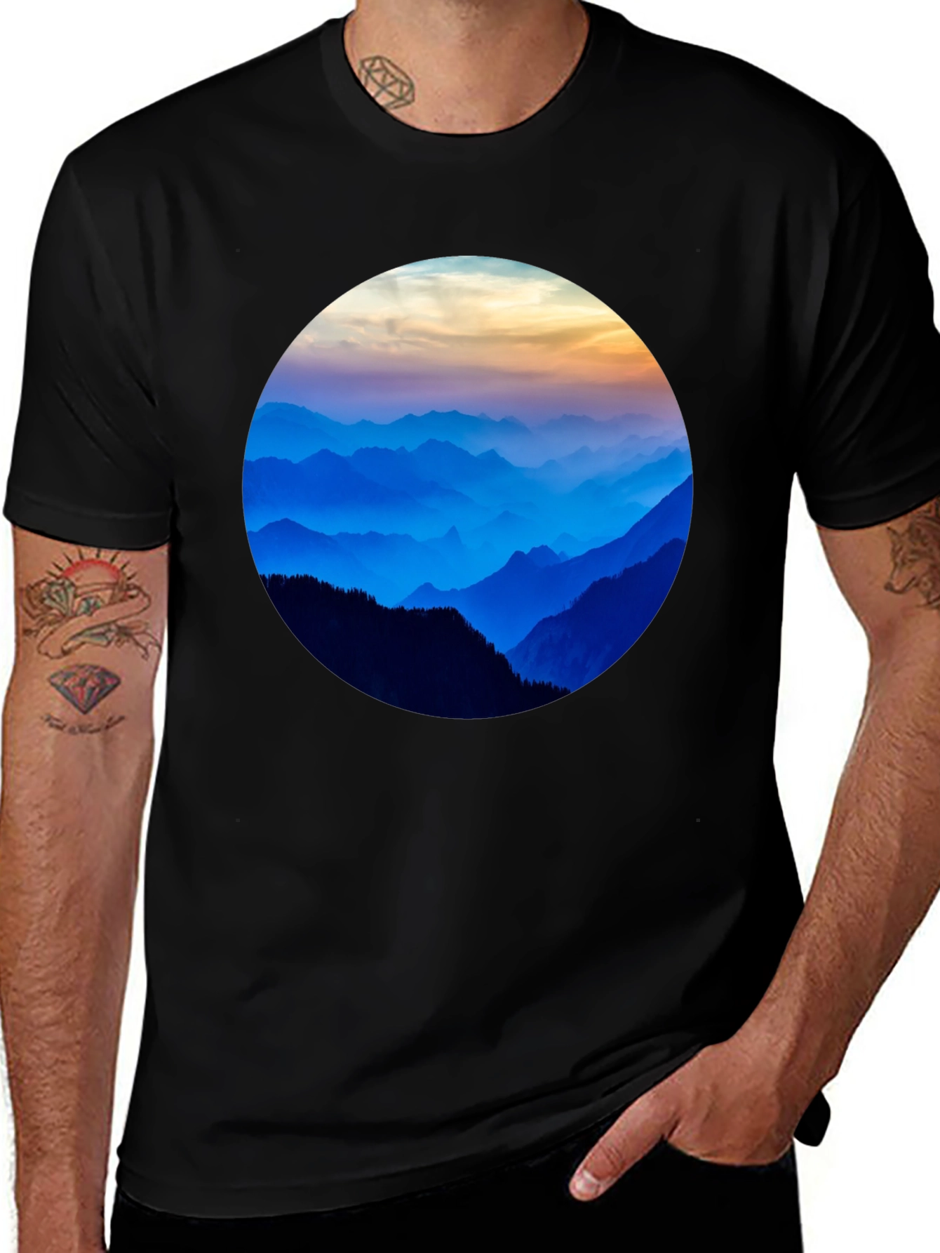 Mountainscape Graphic Tee