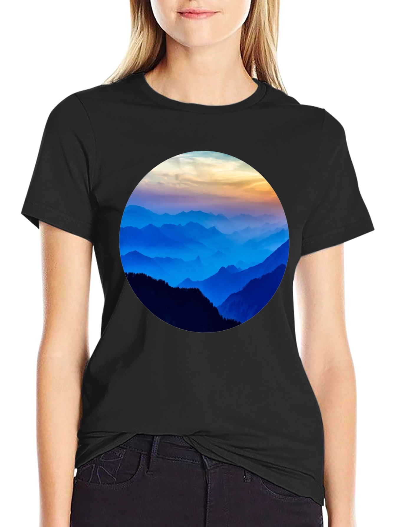 Mountainscape Graphic Tee