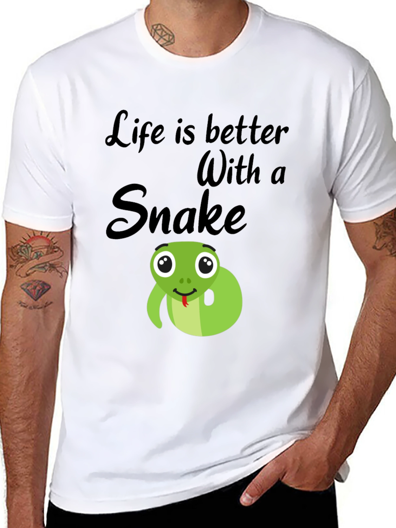 Life is Better With a Snake T-Shirt