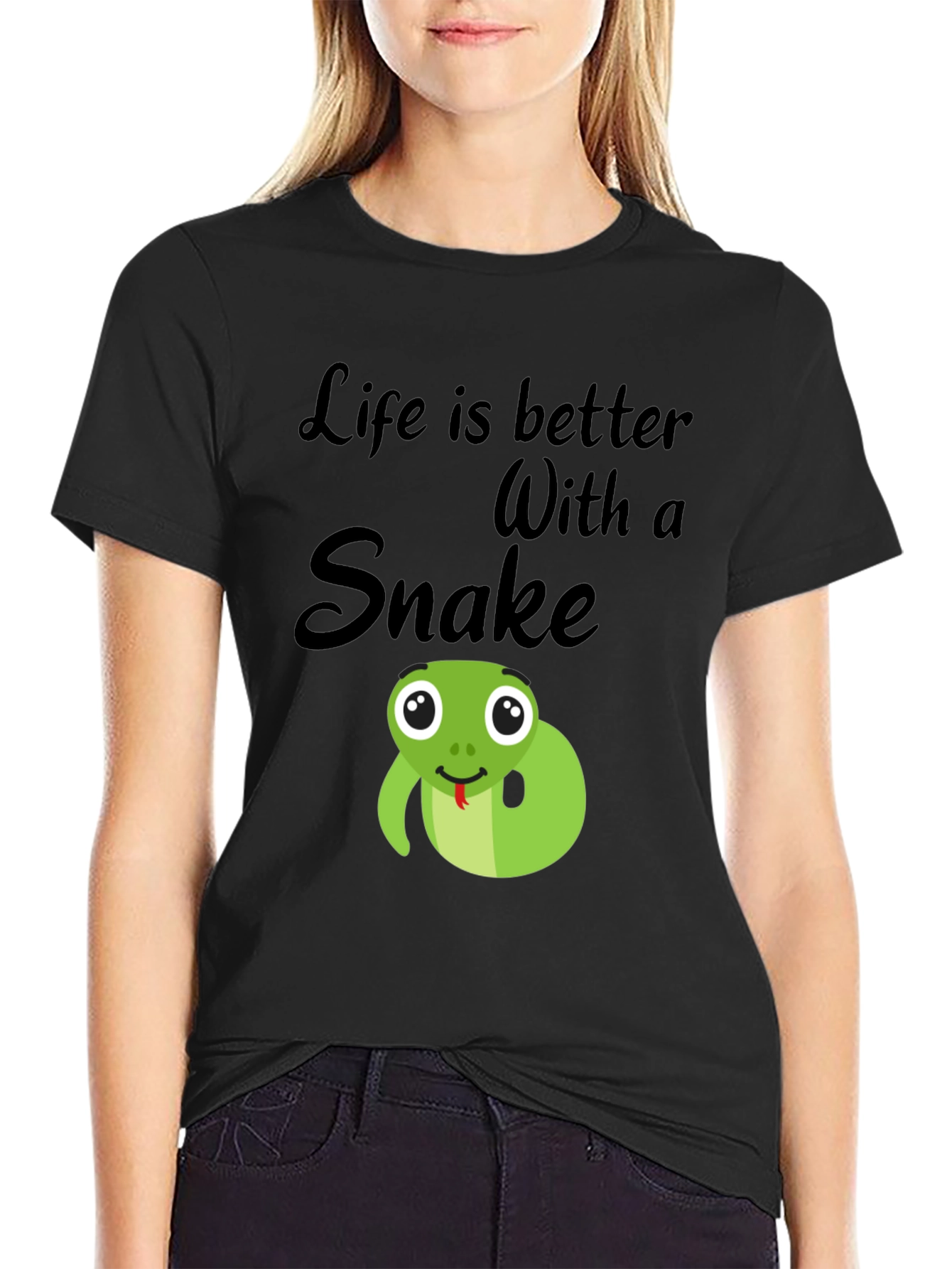 Life is Better With a Snake T-Shirt