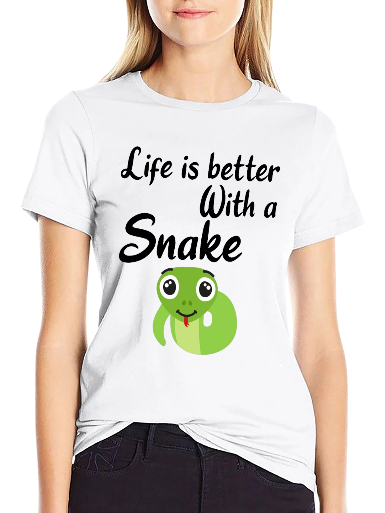 Life is Better With a Snake T-Shirt