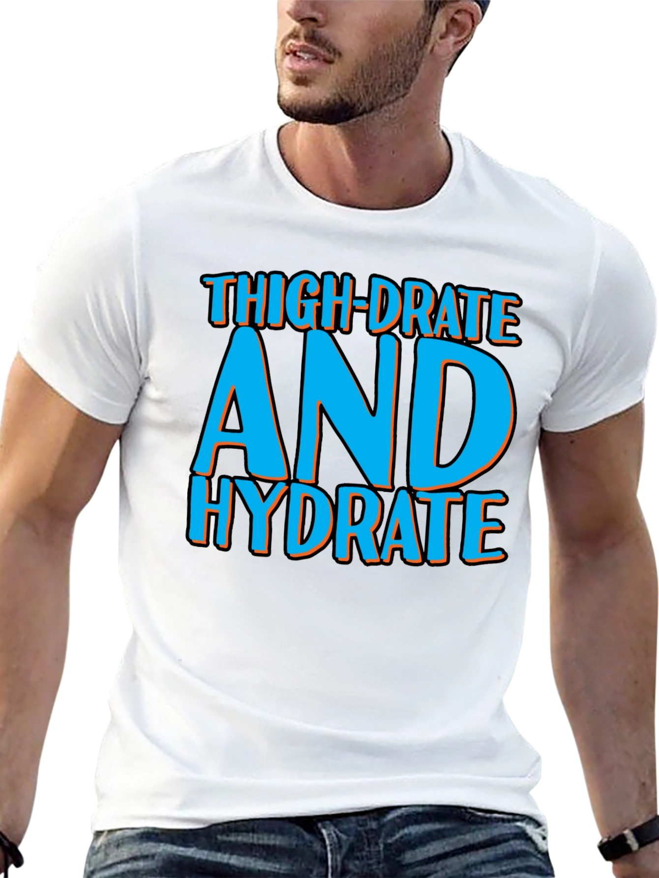 Thigh-Drated Hydrate Tee
