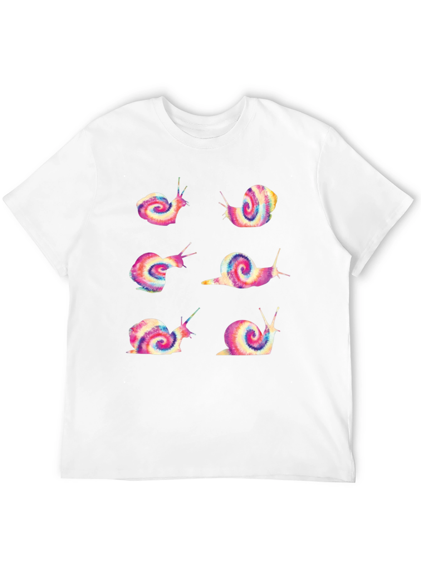 Snail Tie-Dye Graphic Tee