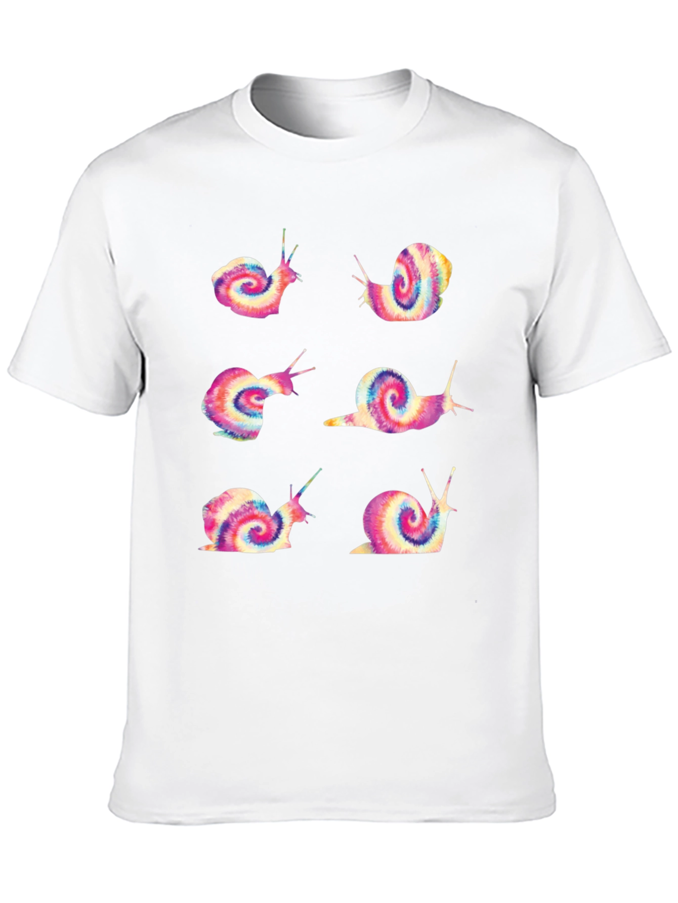 Snail Tie-Dye Graphic Tee