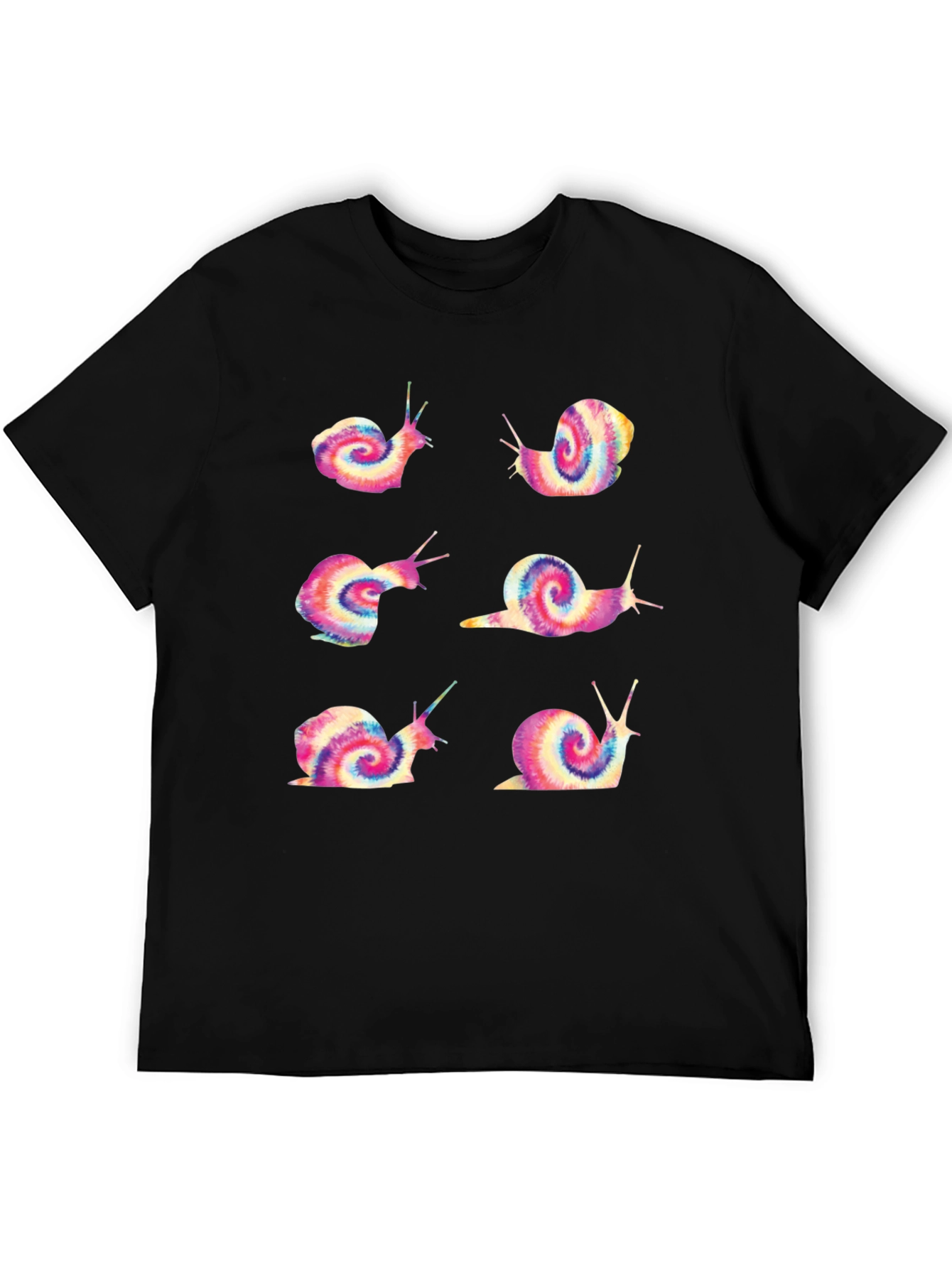 Snail Tie-Dye Graphic Tee