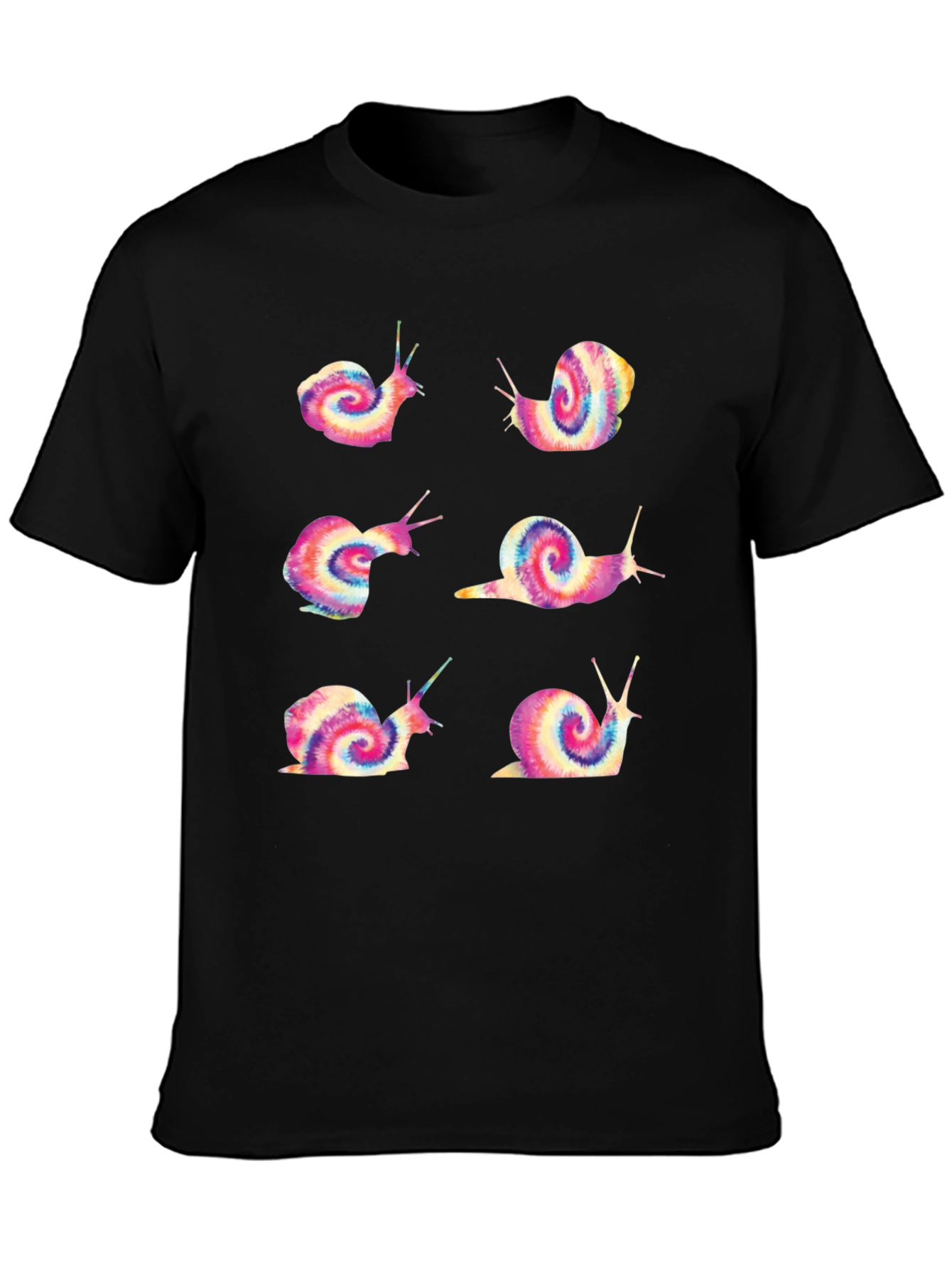 Snail Tie-Dye Graphic Tee