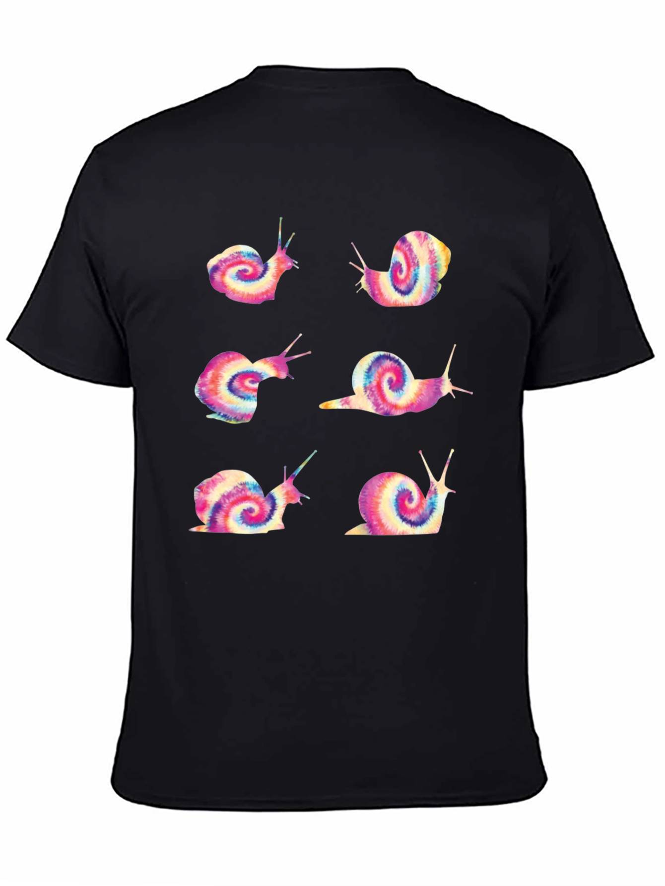 Snail Tie-Dye Graphic Tee