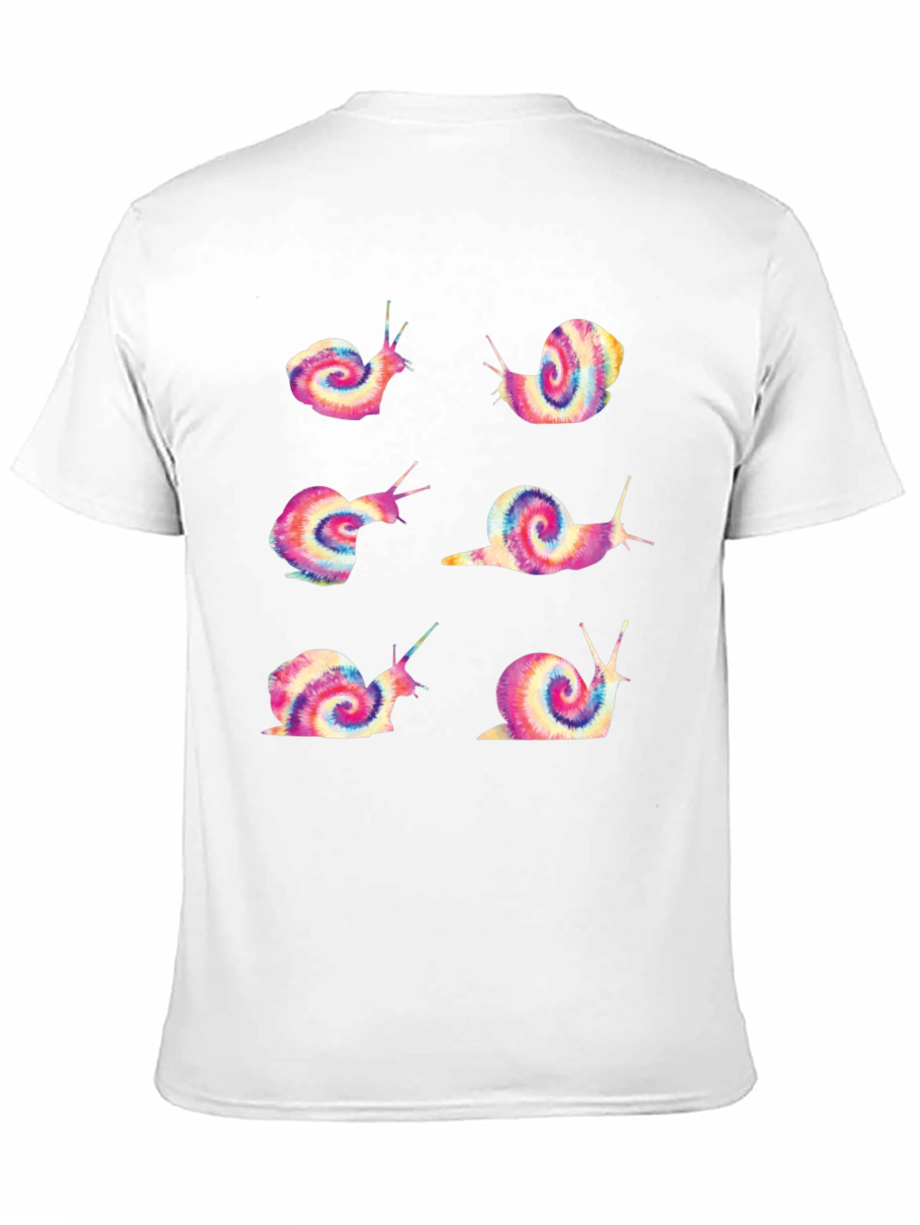 Snail Tie-Dye Graphic Tee