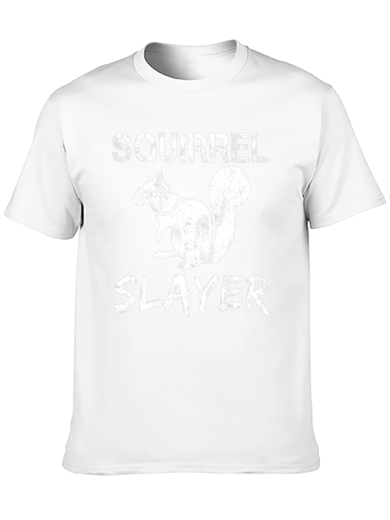 Squirrel Slayer Graphic Tee - Hunting Humor