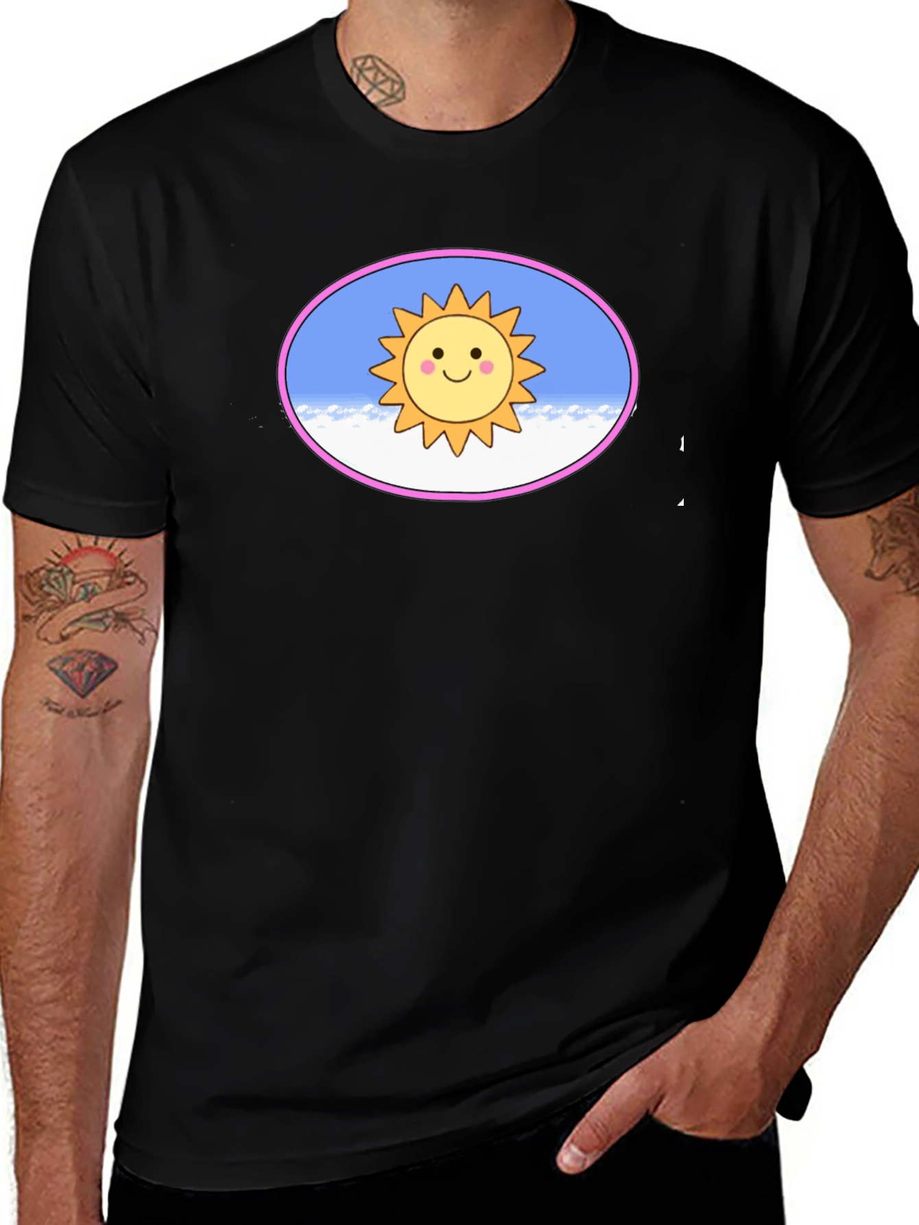 Sunny Day Graphic Tee - Soft Cotton Comfort