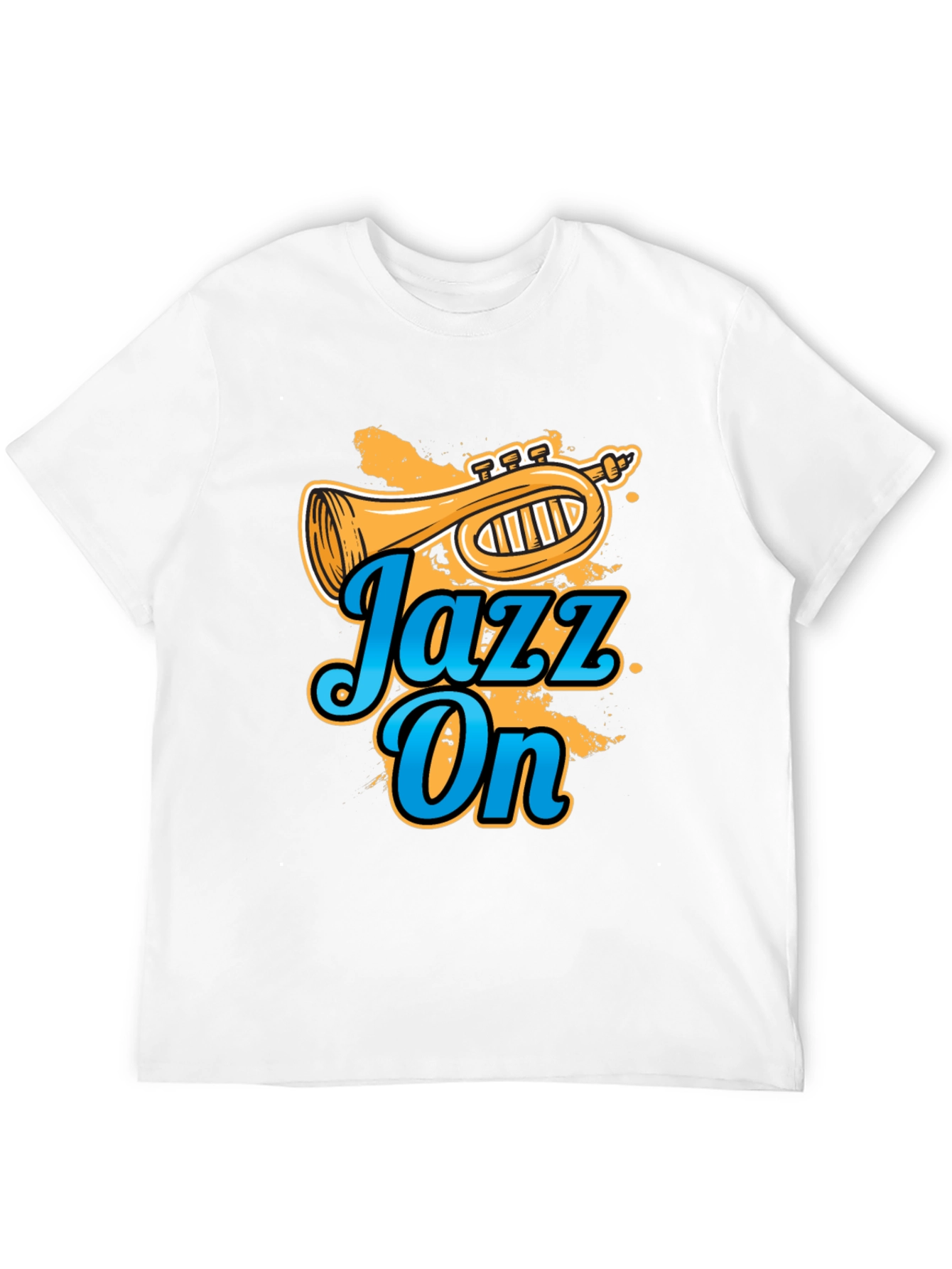 Jazz On Graphic T-Shirt - Music Lover Tee