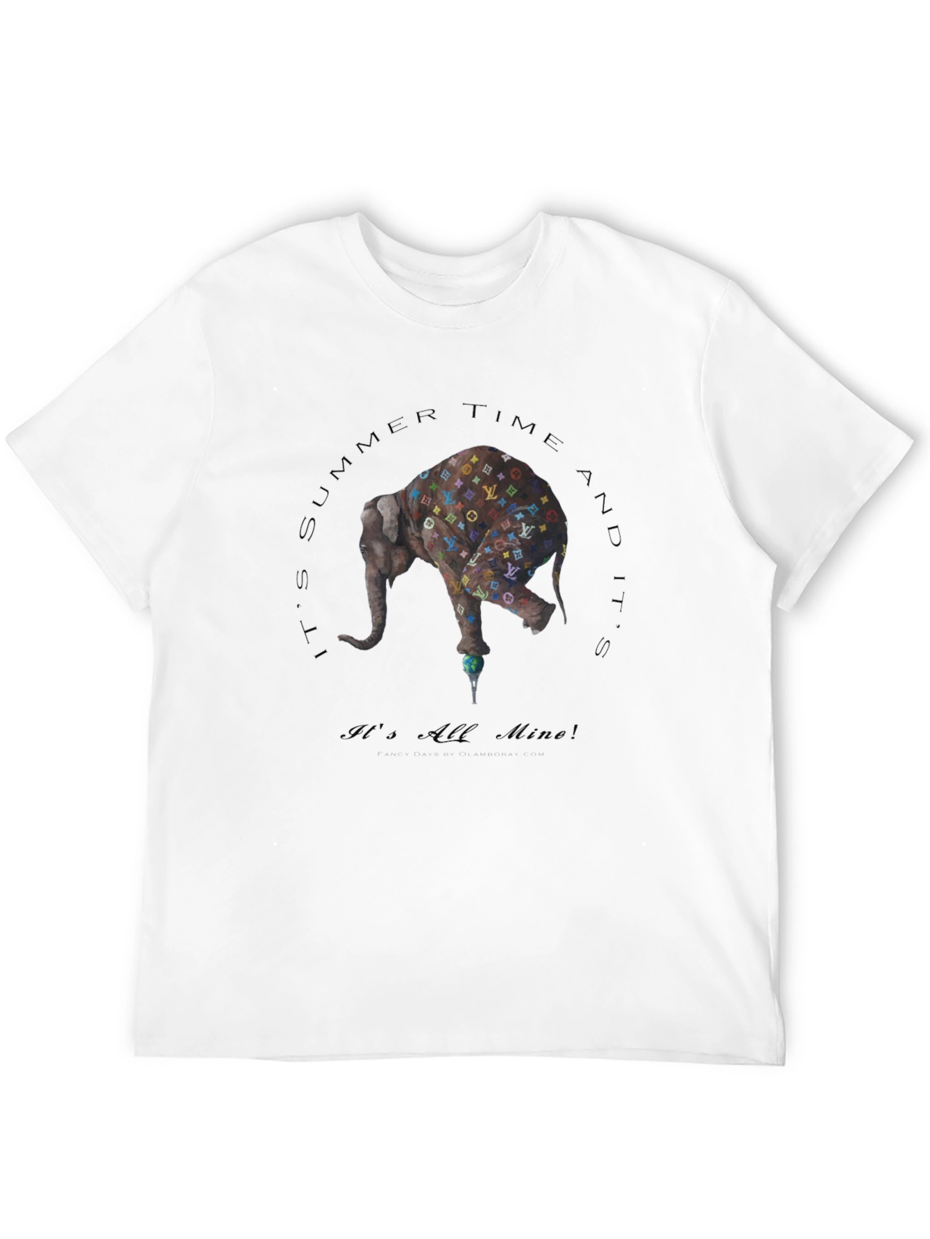 Elephant Its All Mine Graphic T-Shirt
