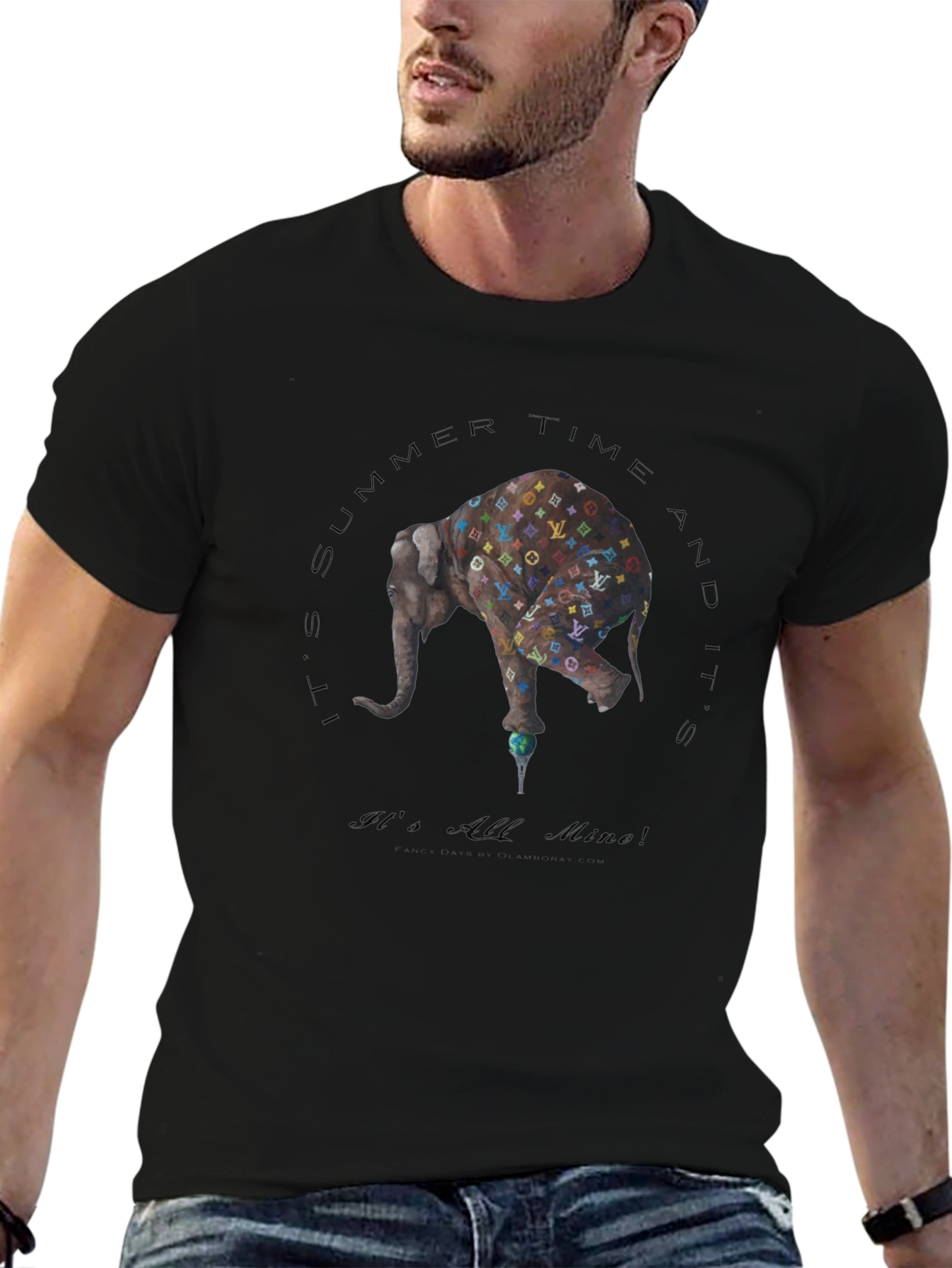 Elephant Its All Mine Graphic T-Shirt