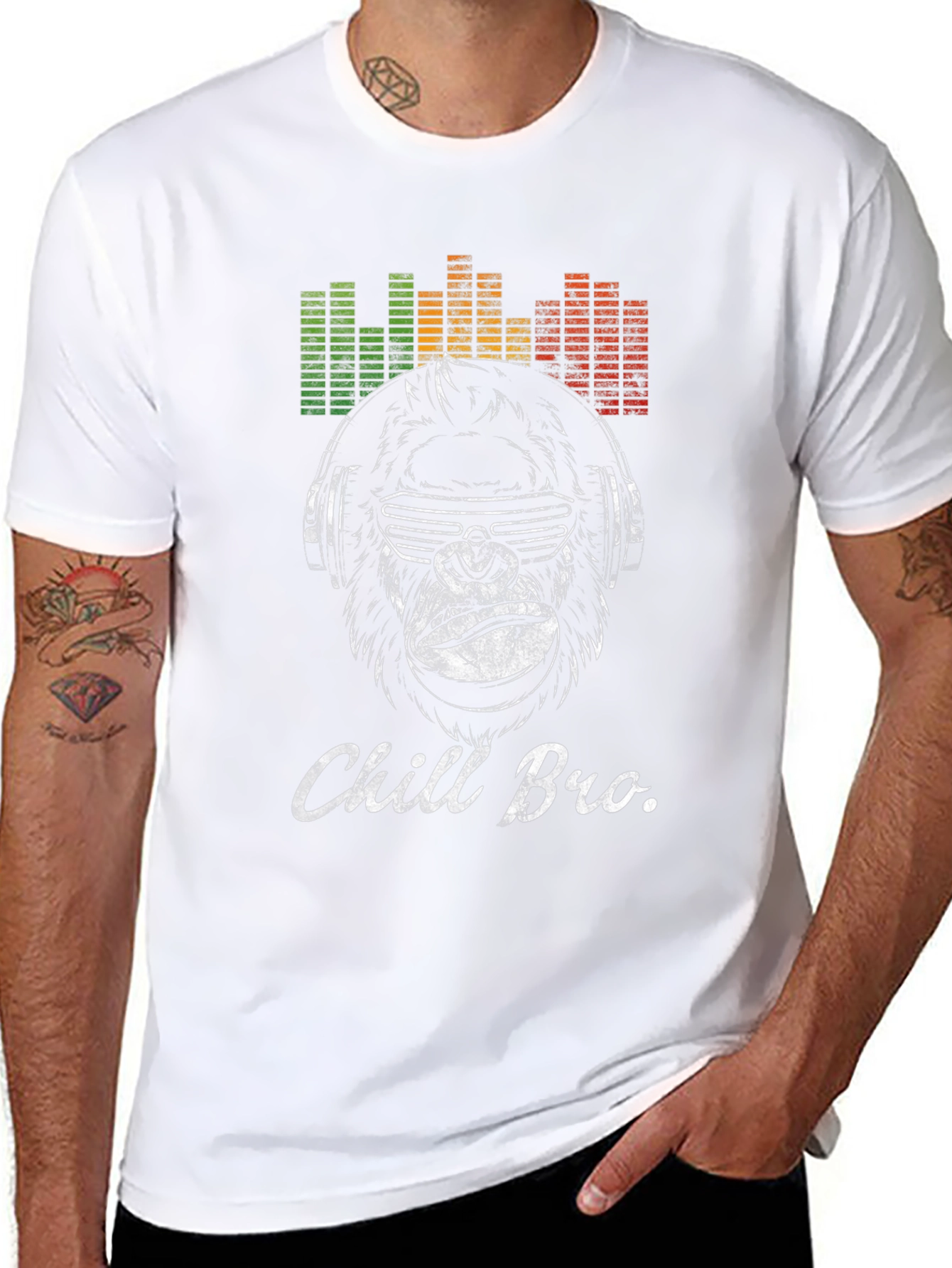 Chill Bro Gorilla T-Shirt