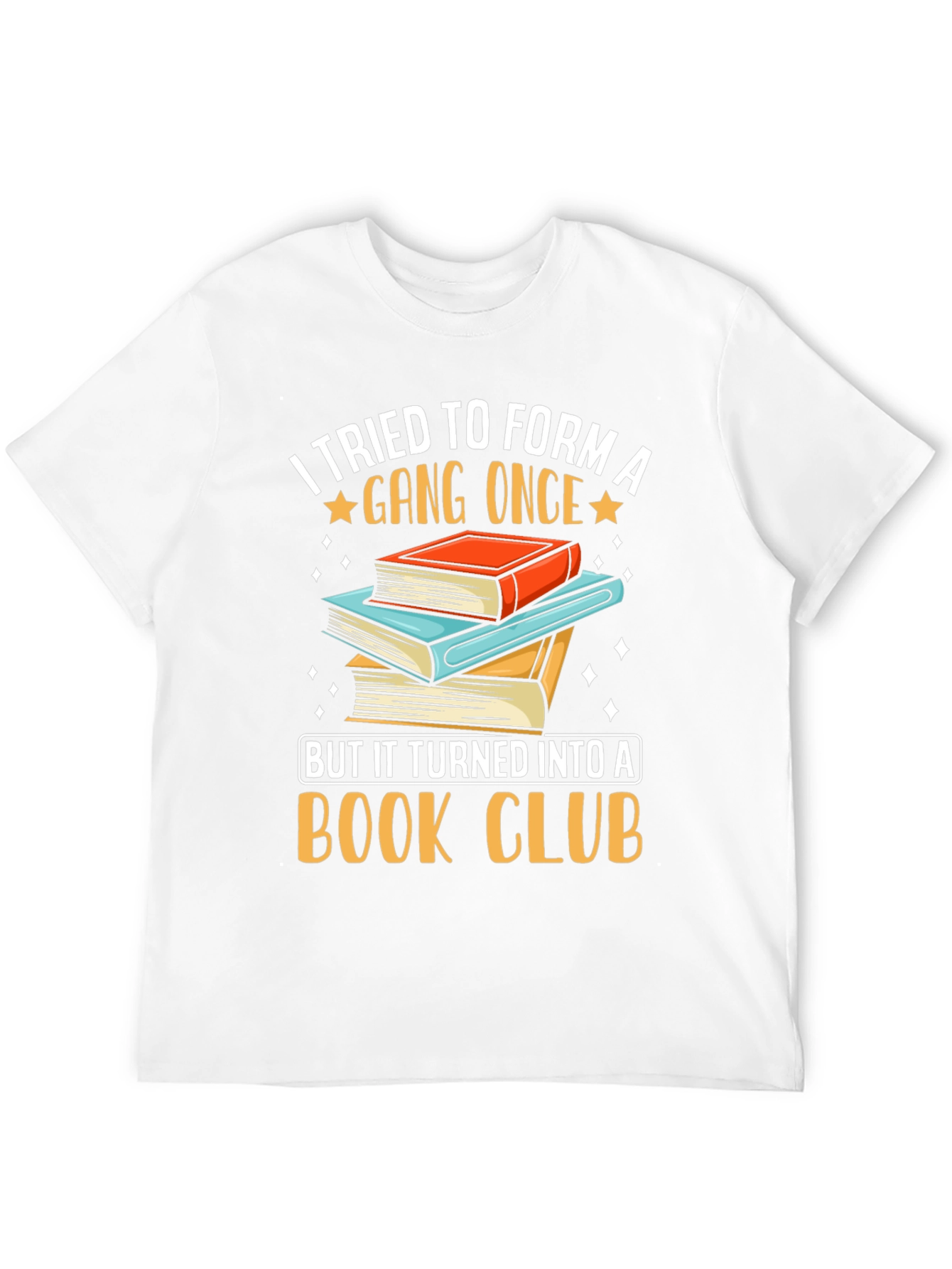 Funny Book Club T-Shirt Gang Turned Book Club Tee