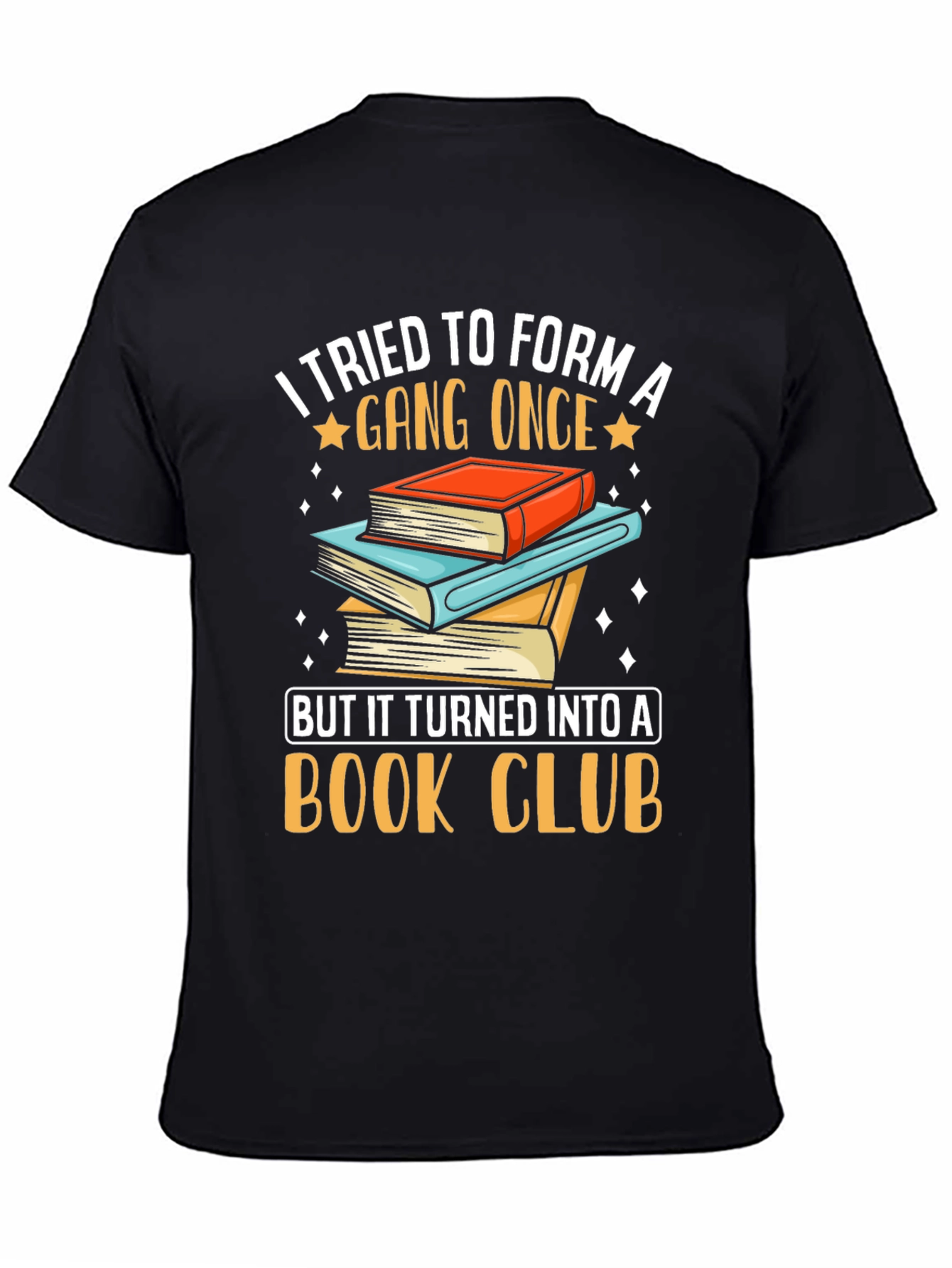 Funny Book Club T-Shirt Gang Turned Book Club Tee