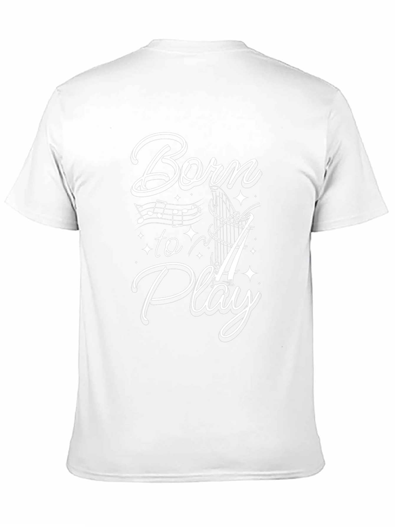 Born To Play Harp T-Shirt