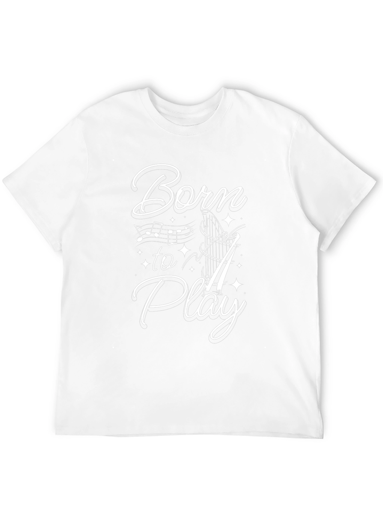 Born To Play Harp T-Shirt