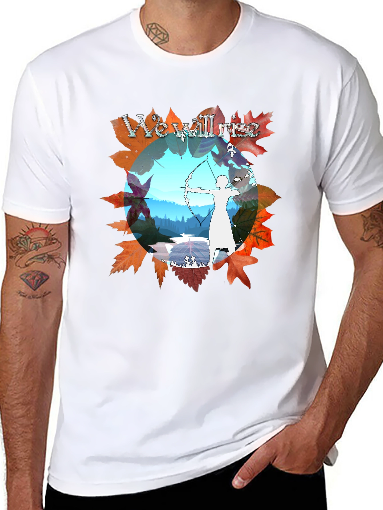 We Will Rise Archer Graphic T-Shirt