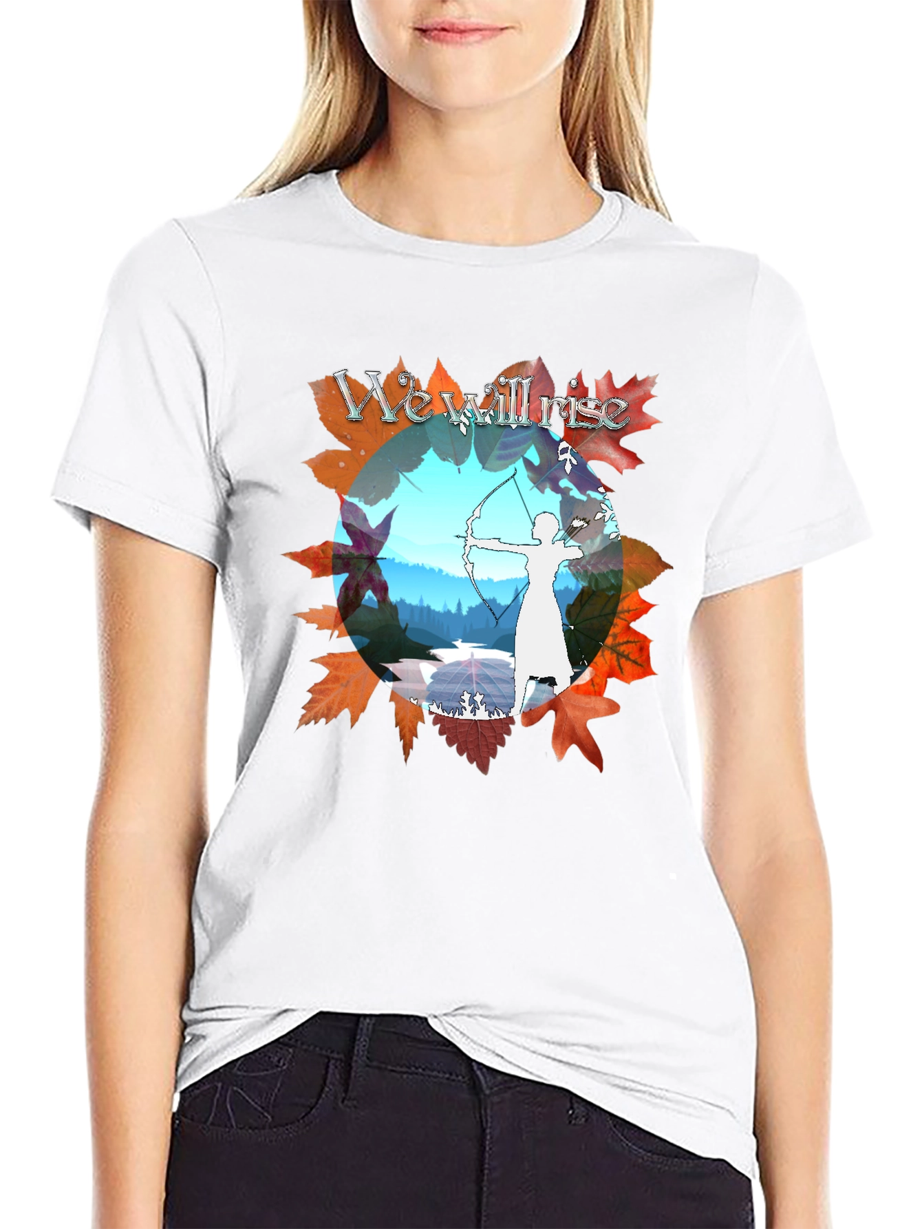 We Will Rise Archer Graphic T-Shirt