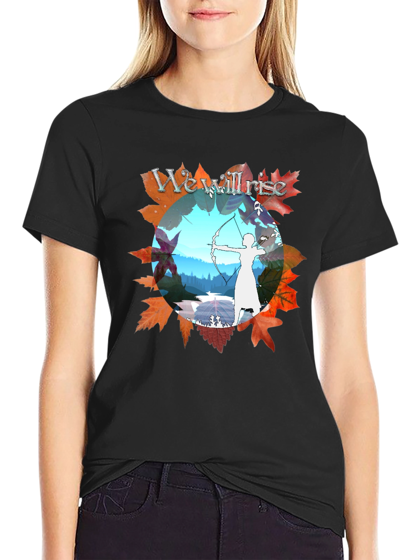 We Will Rise Archer Graphic T-Shirt