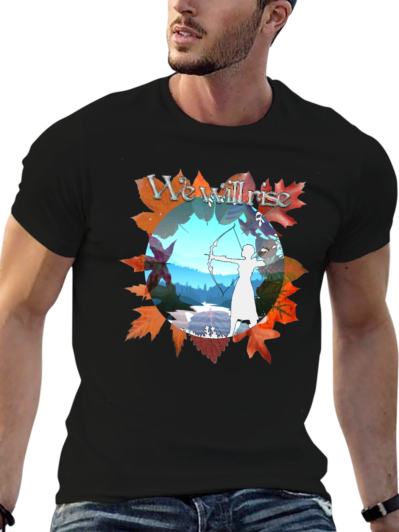 We Will Rise Archer Graphic T-Shirt