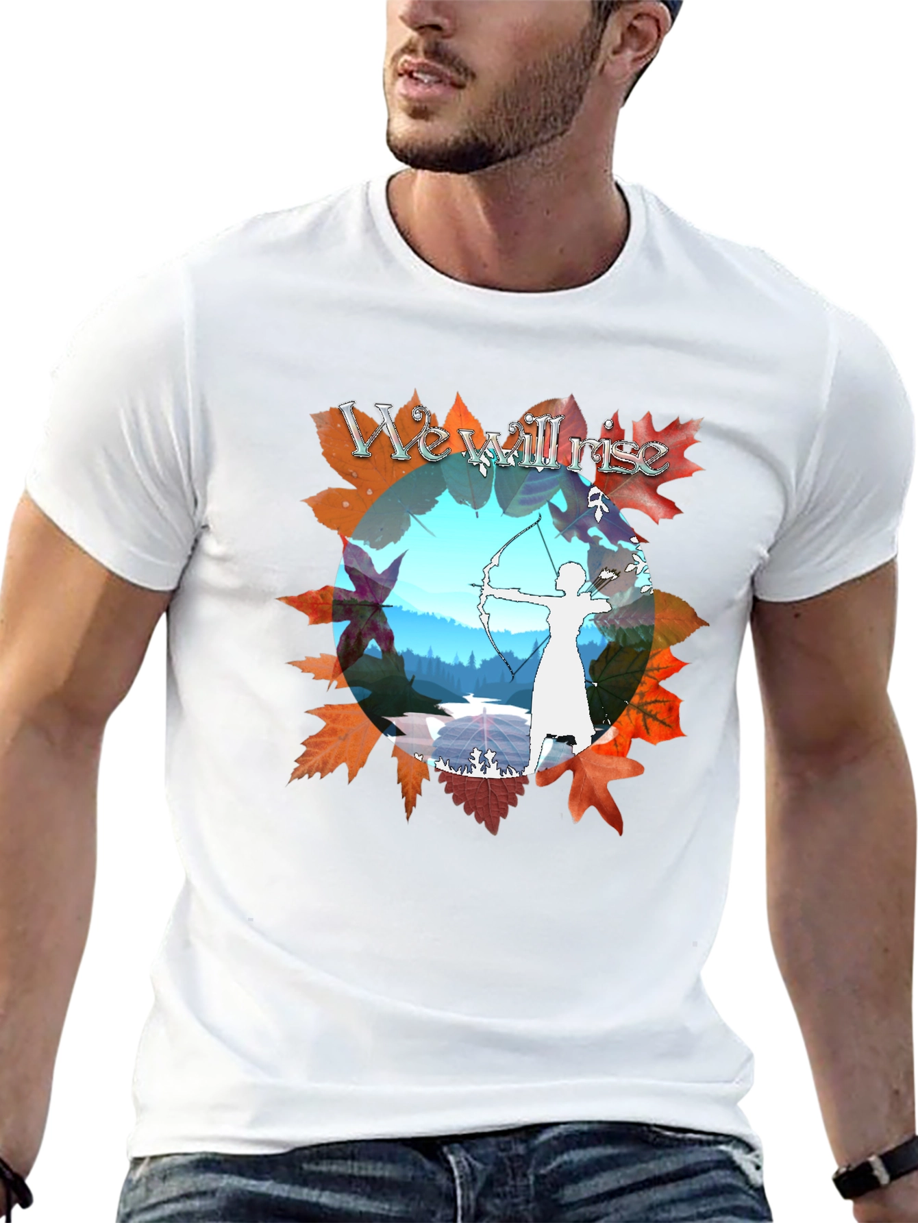 We Will Rise Archer Graphic T-Shirt