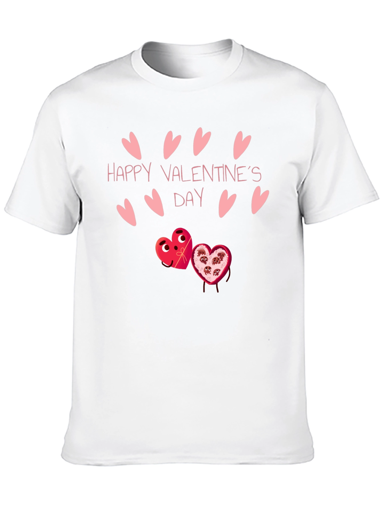 Happy Valentines Day T-Shirt - Heart Candy