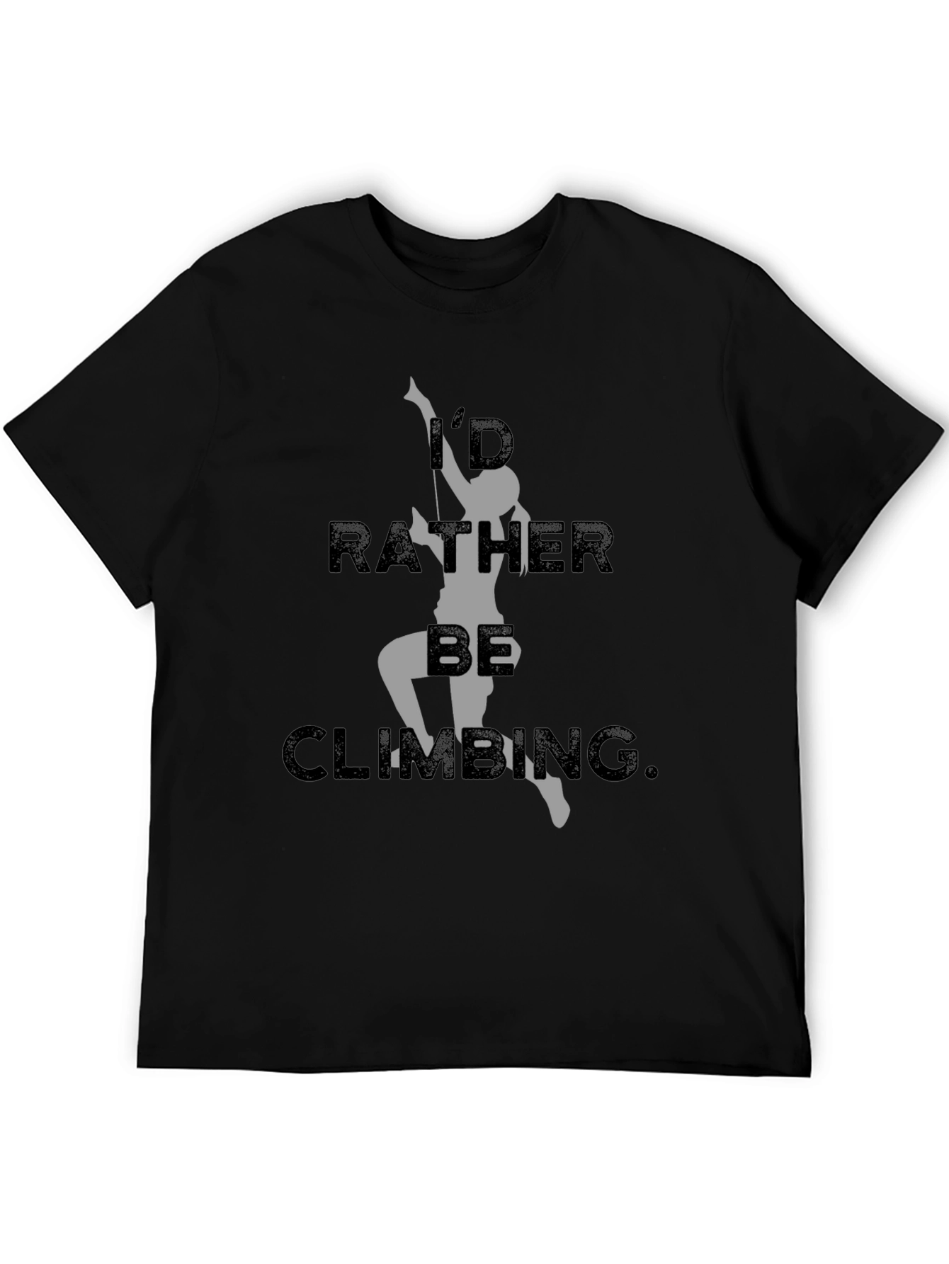 Climbing Enthusiast Tee - Id Rather Be Climbing