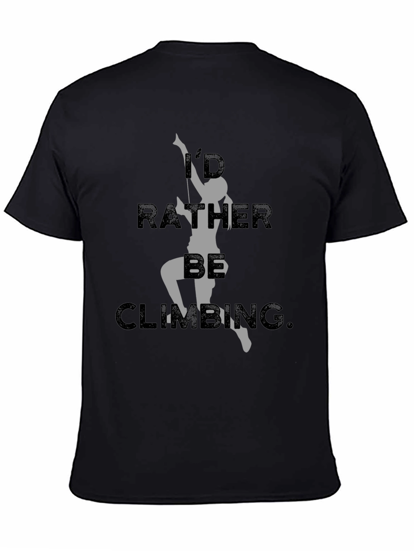 Climbing Enthusiast Tee - Id Rather Be Climbing