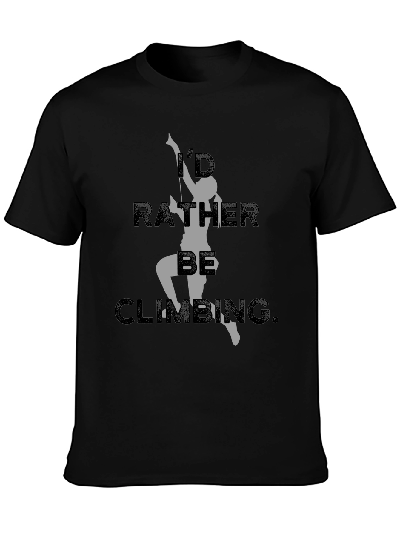 Climbing Enthusiast Tee - Id Rather Be Climbing