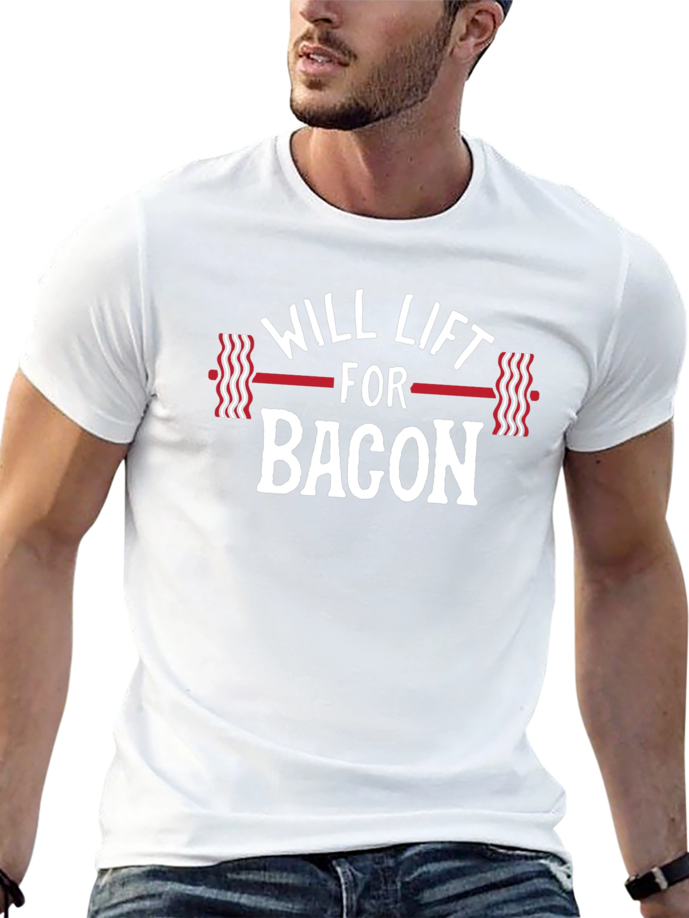 Will Lift for Bacon T-Shirt