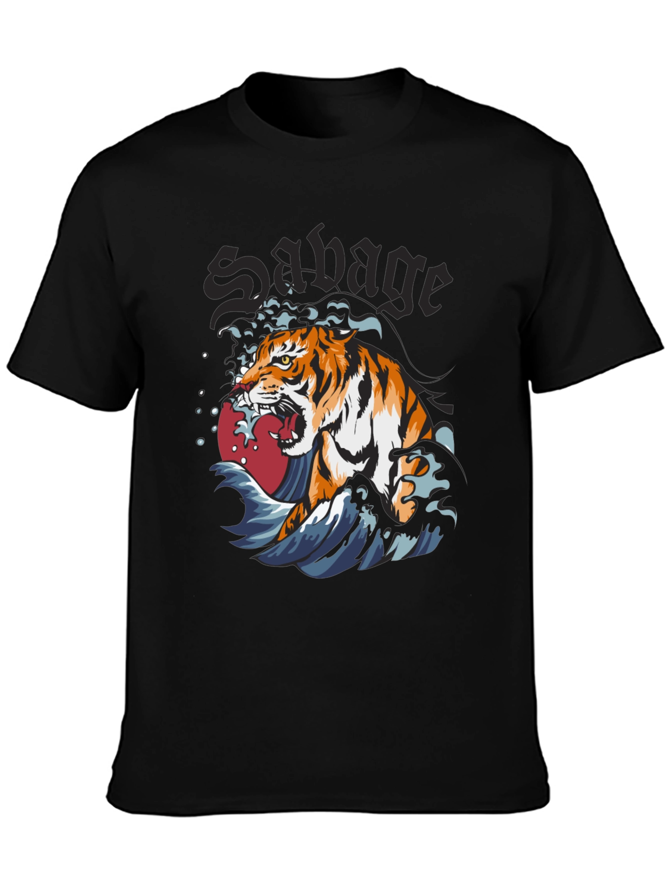 Savage Tiger Graphic Tee