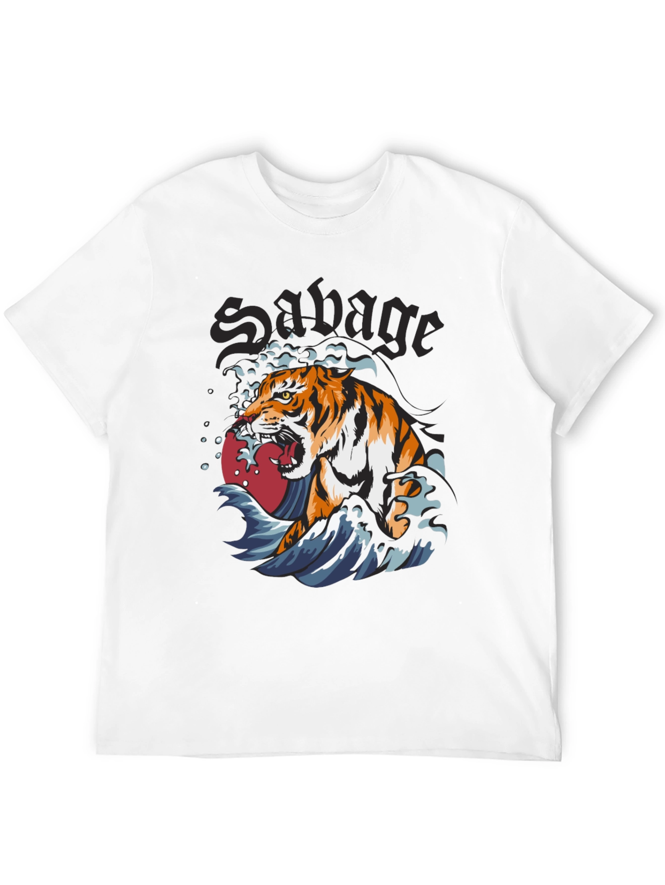 Savage Tiger Graphic Tee