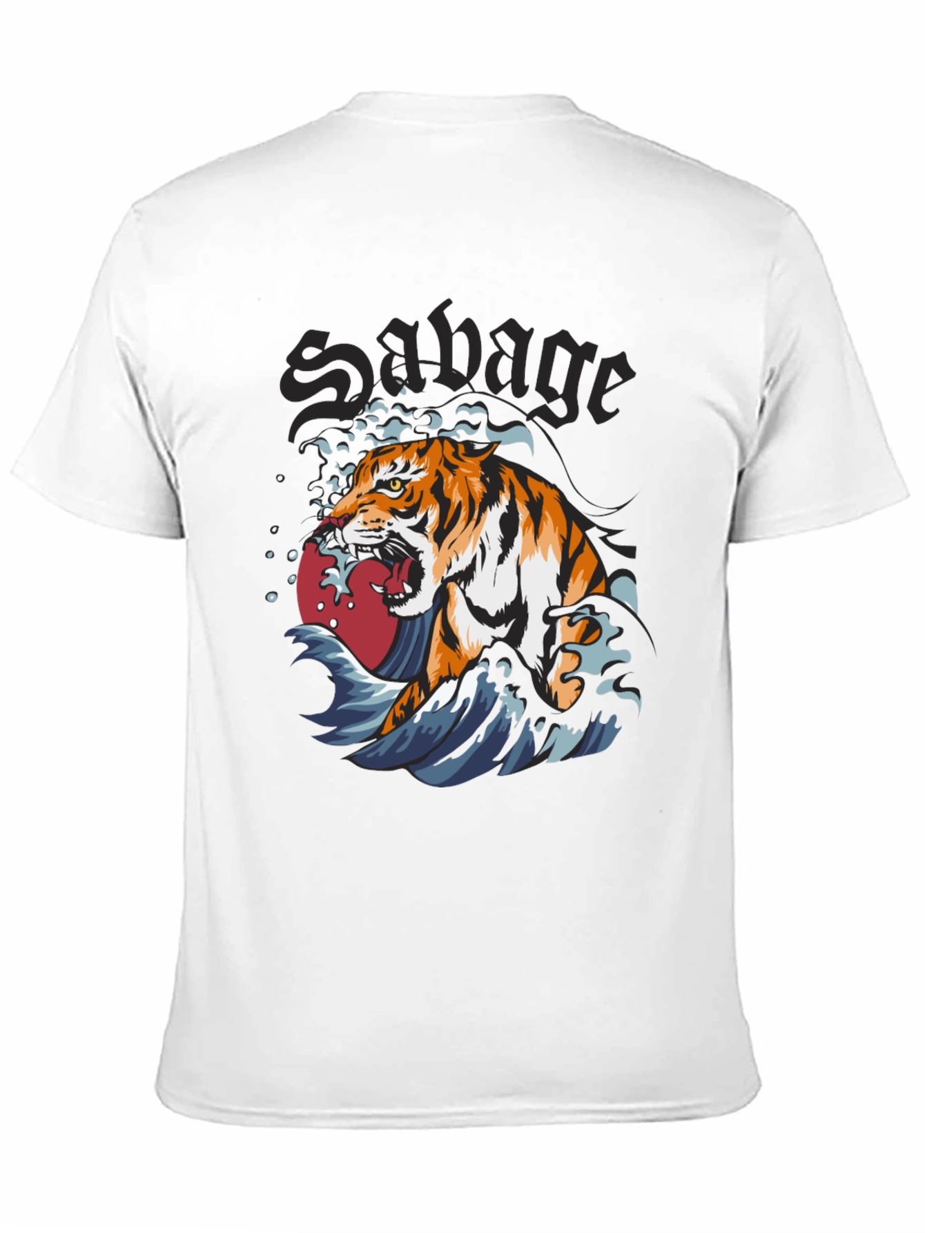Savage Tiger Graphic Tee